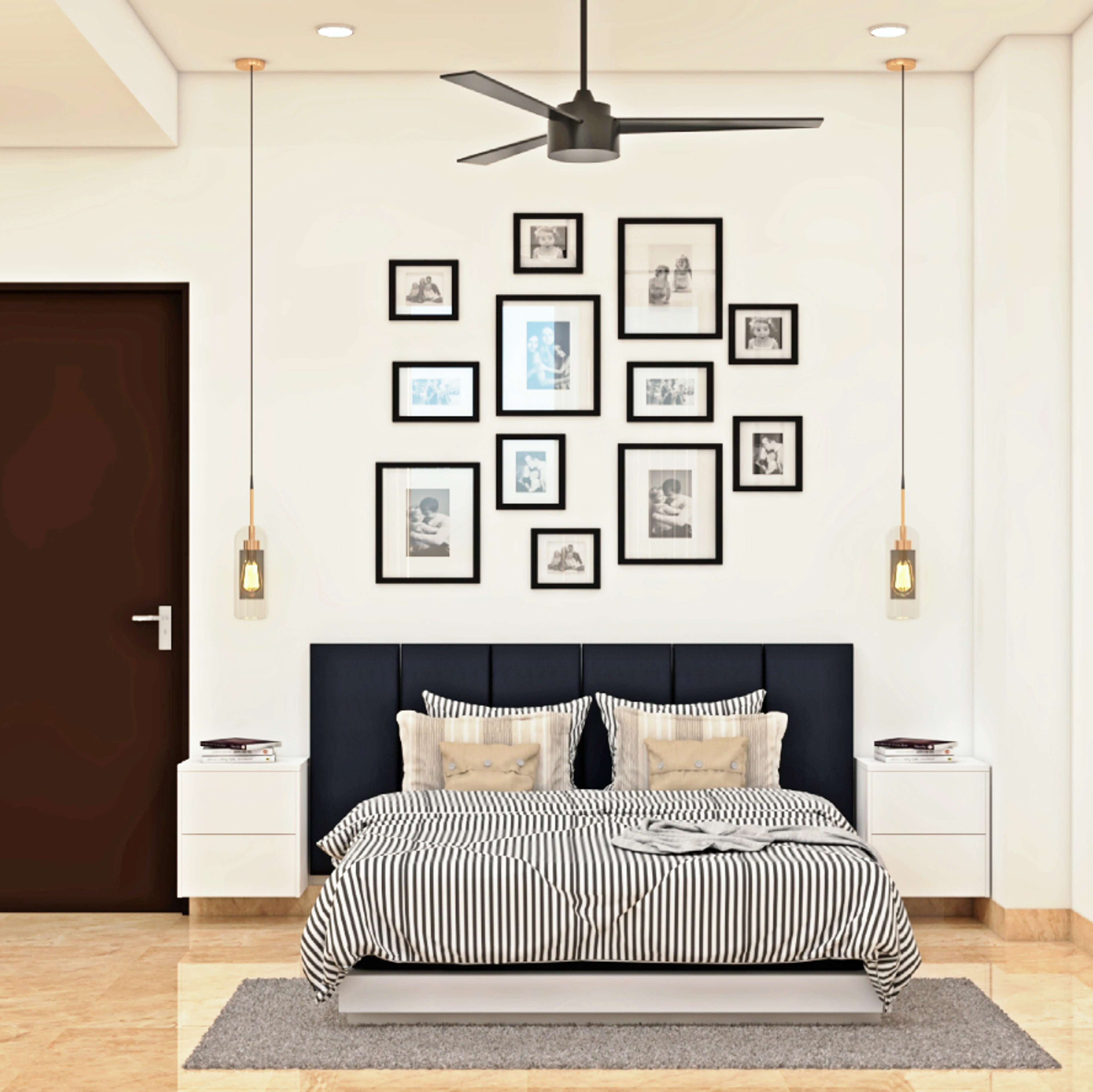 Modern Spacious Guest Bedroom Ideas