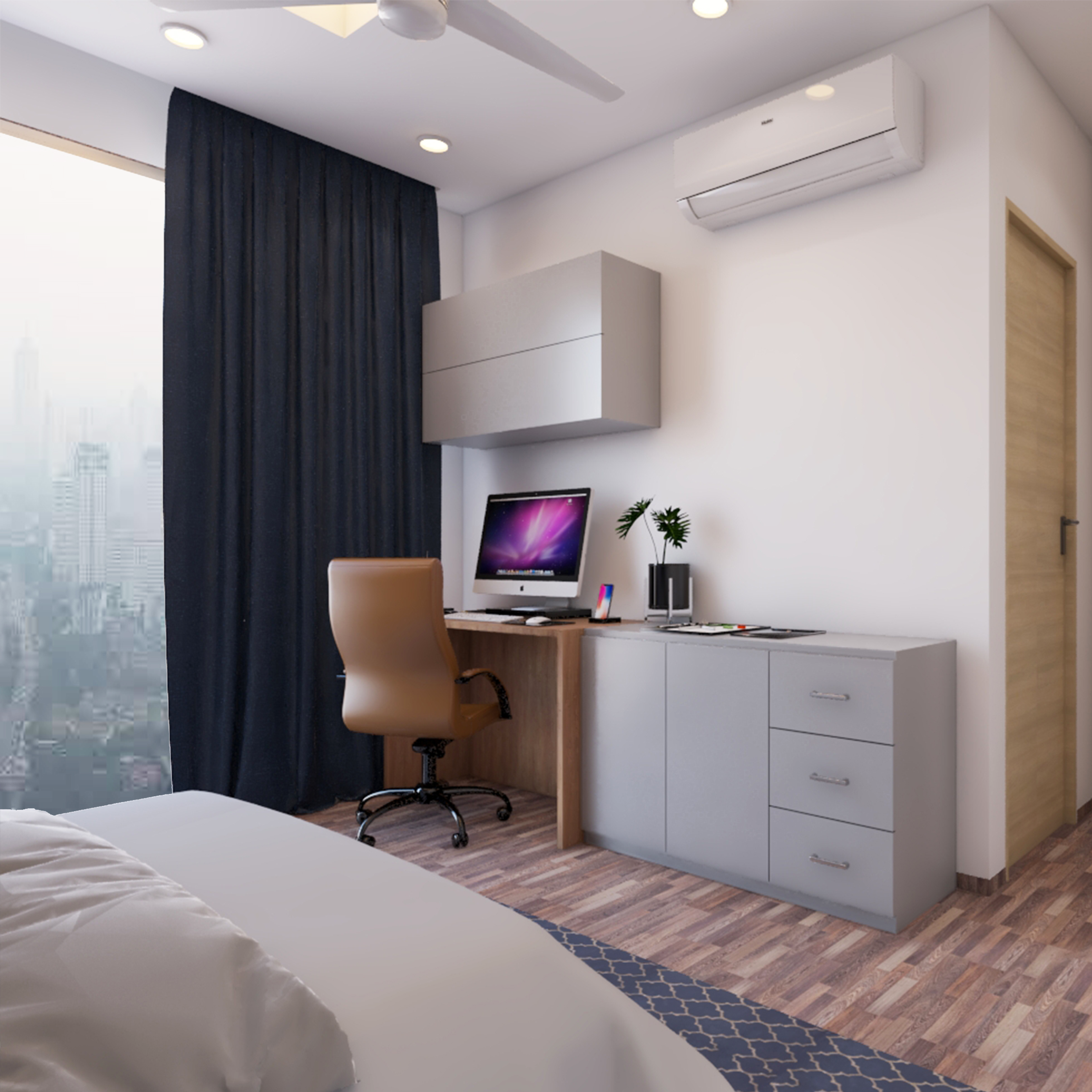 Classic Convenient Guest Room Design Ideas - Livspace