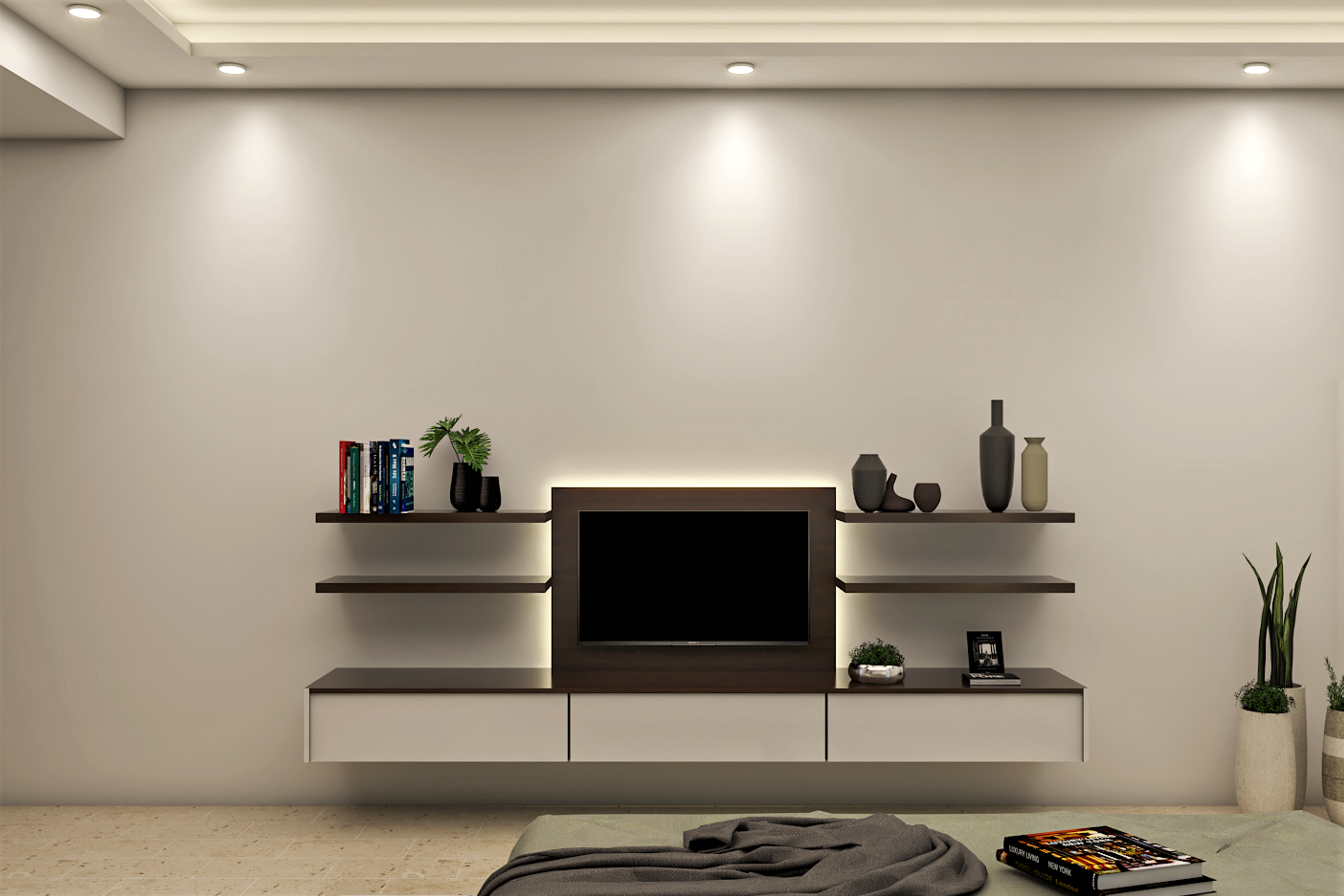 Compact Guest Bedroom Design With Contemporary Interiors - Livspace