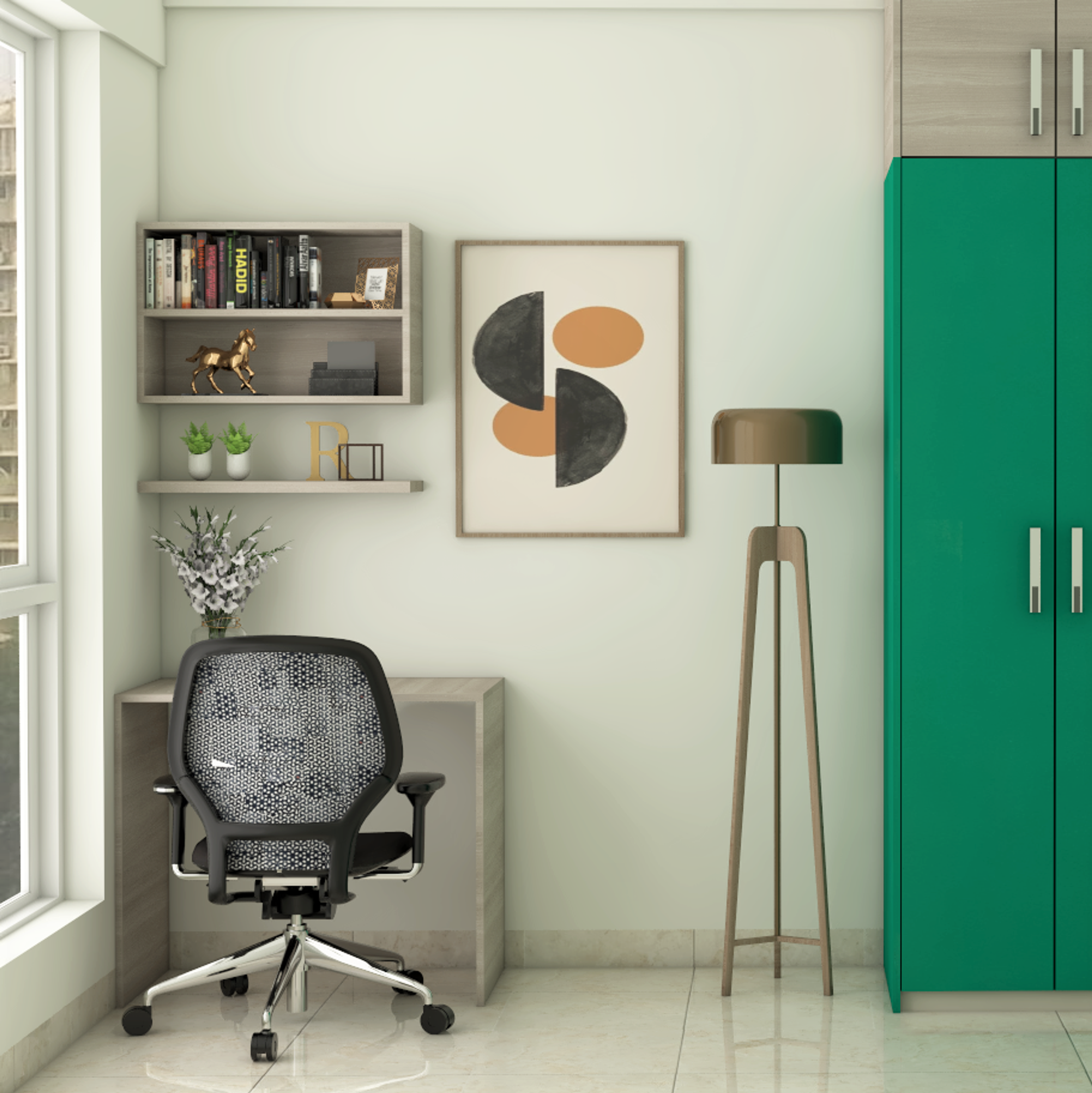 Modern Compact Workspace Design Ideas