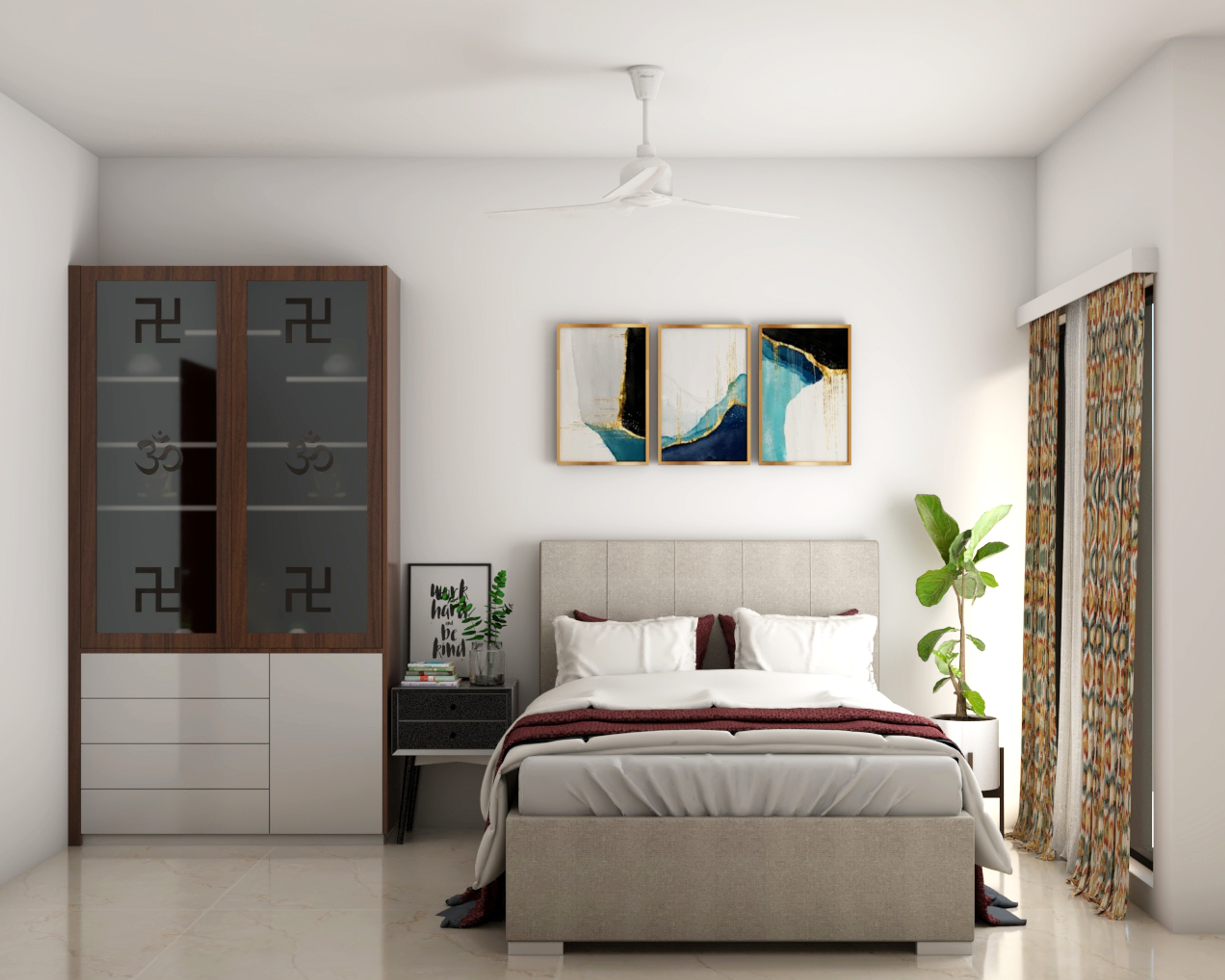 Compact and Multifunctional Bedroom