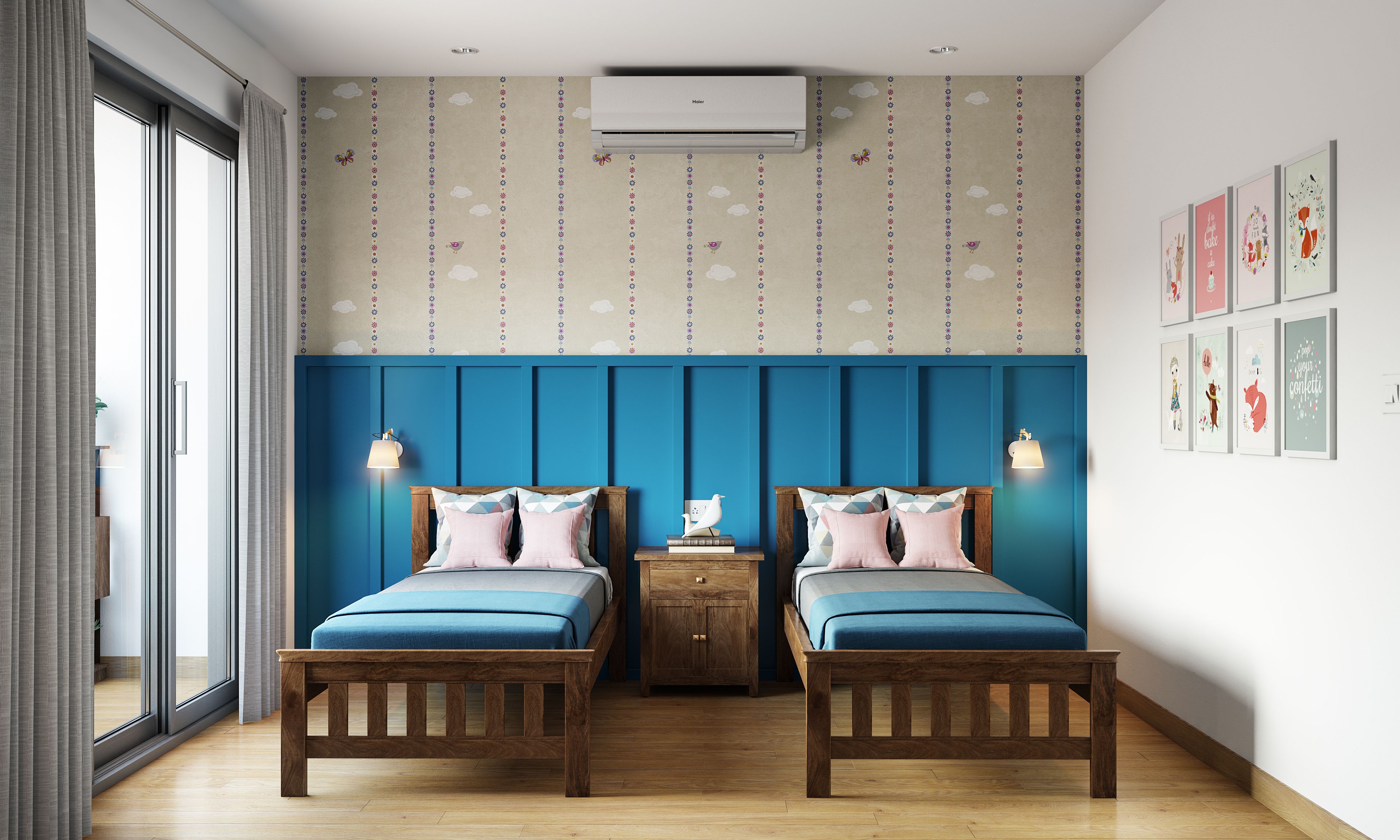 Kids Bedroom Design With Modern Spacious Interiors - Livspace