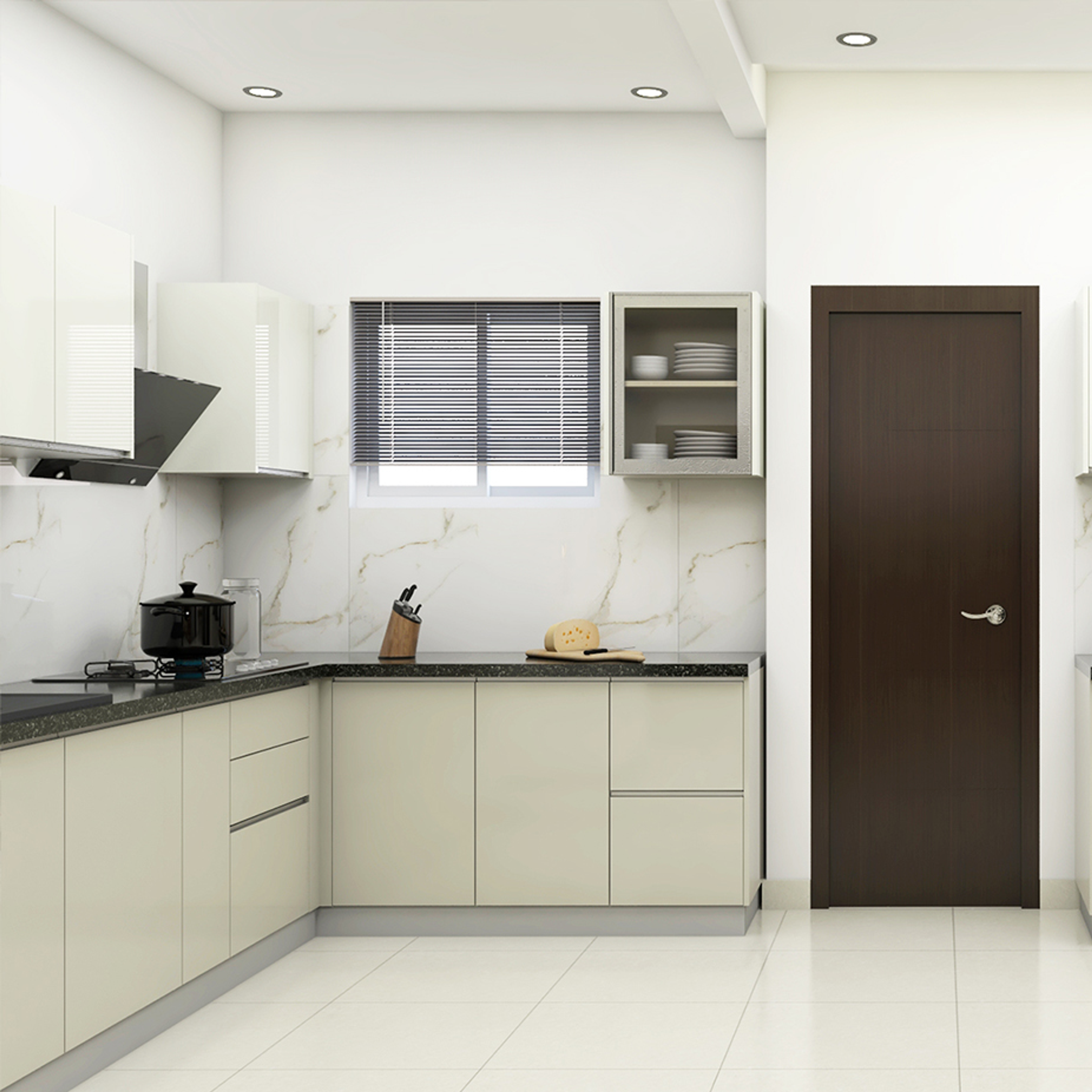 Parallel Shaped Contemporary Style Modular Kitchen