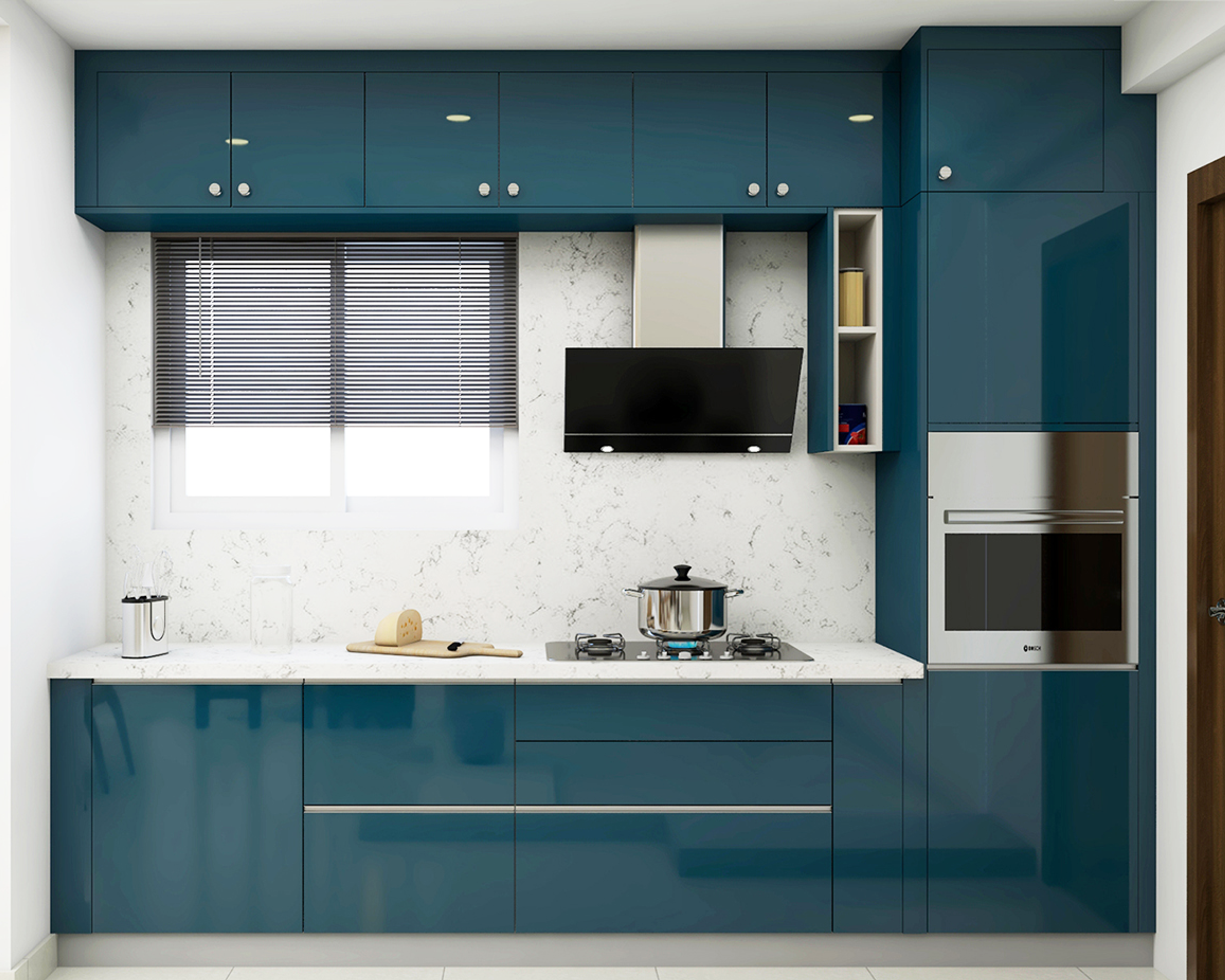 Modern Style Parallel Kitchen