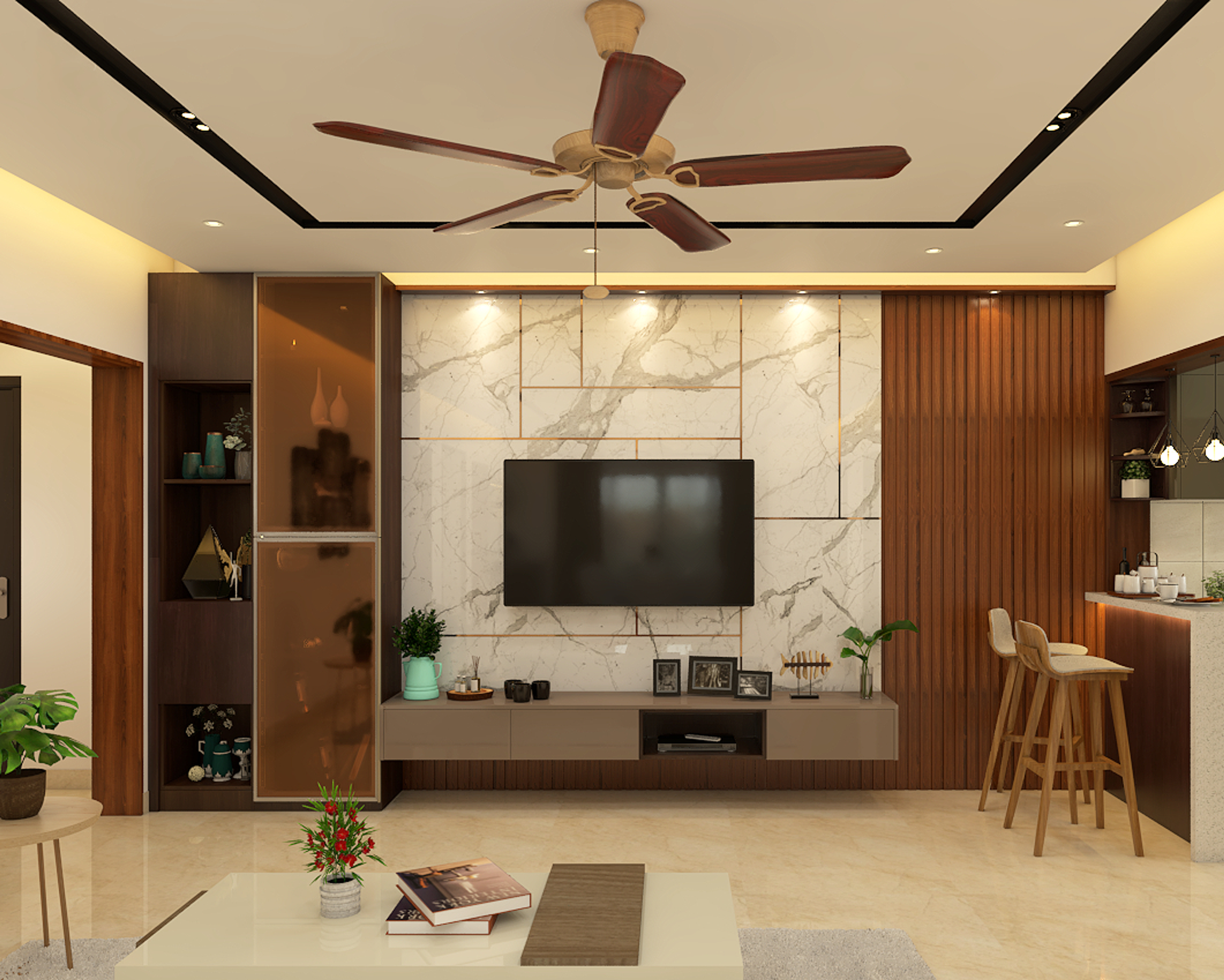 Classic Style Spacious Convenient Living Room