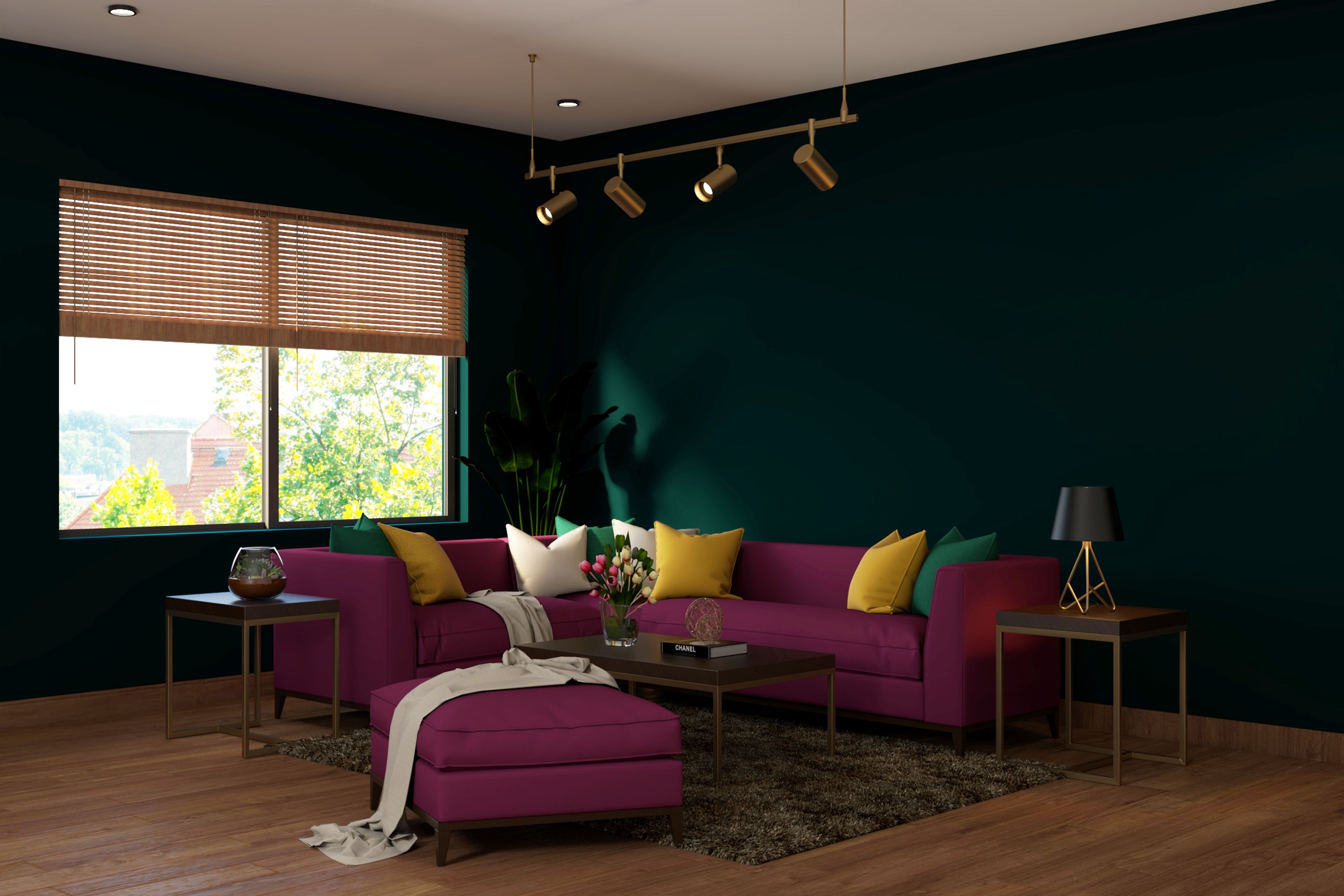 Modern Styled Spacious Convenient Living Room