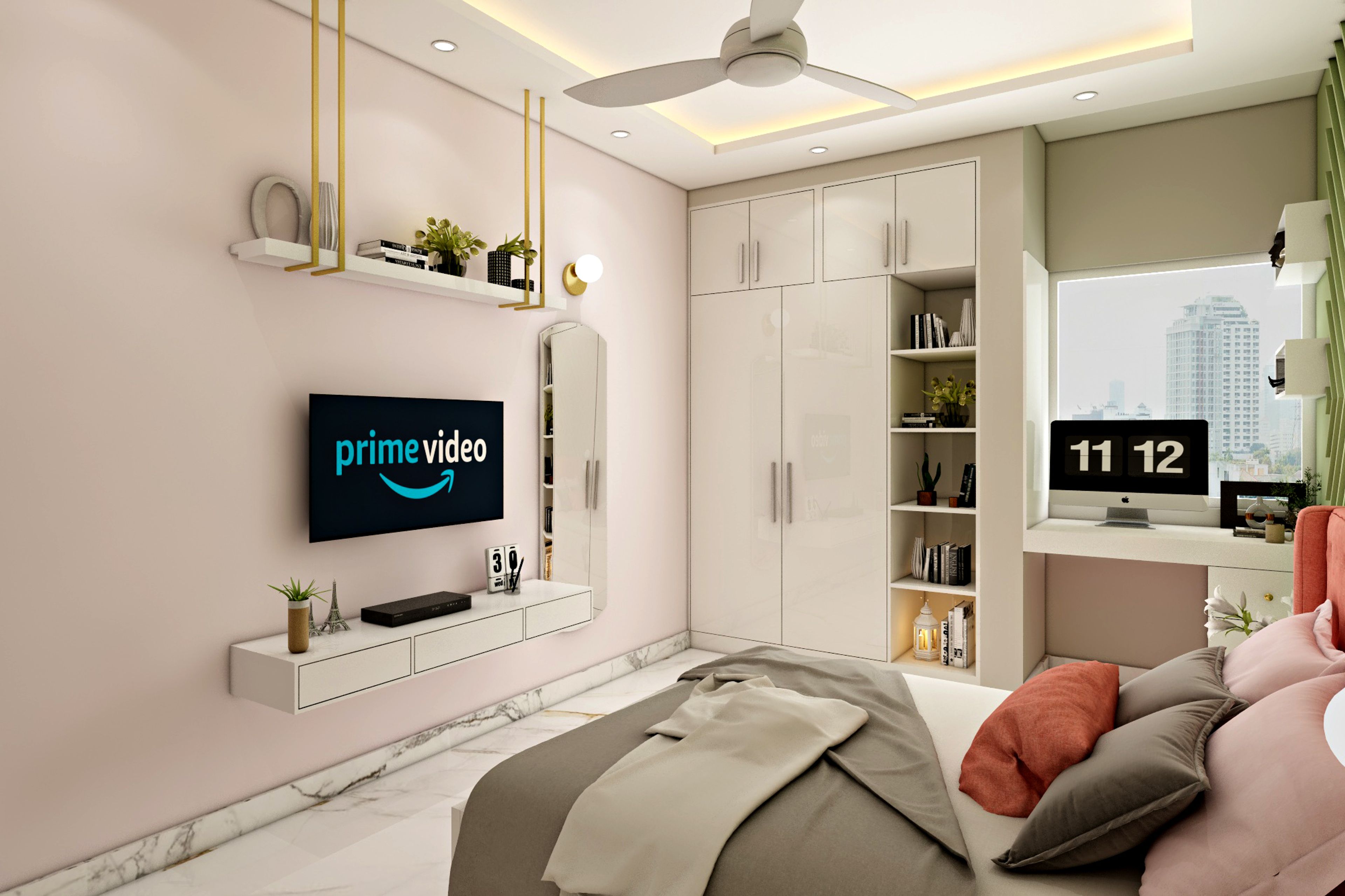 Multifunctional Modern Master Room Design Ideas - Livspace