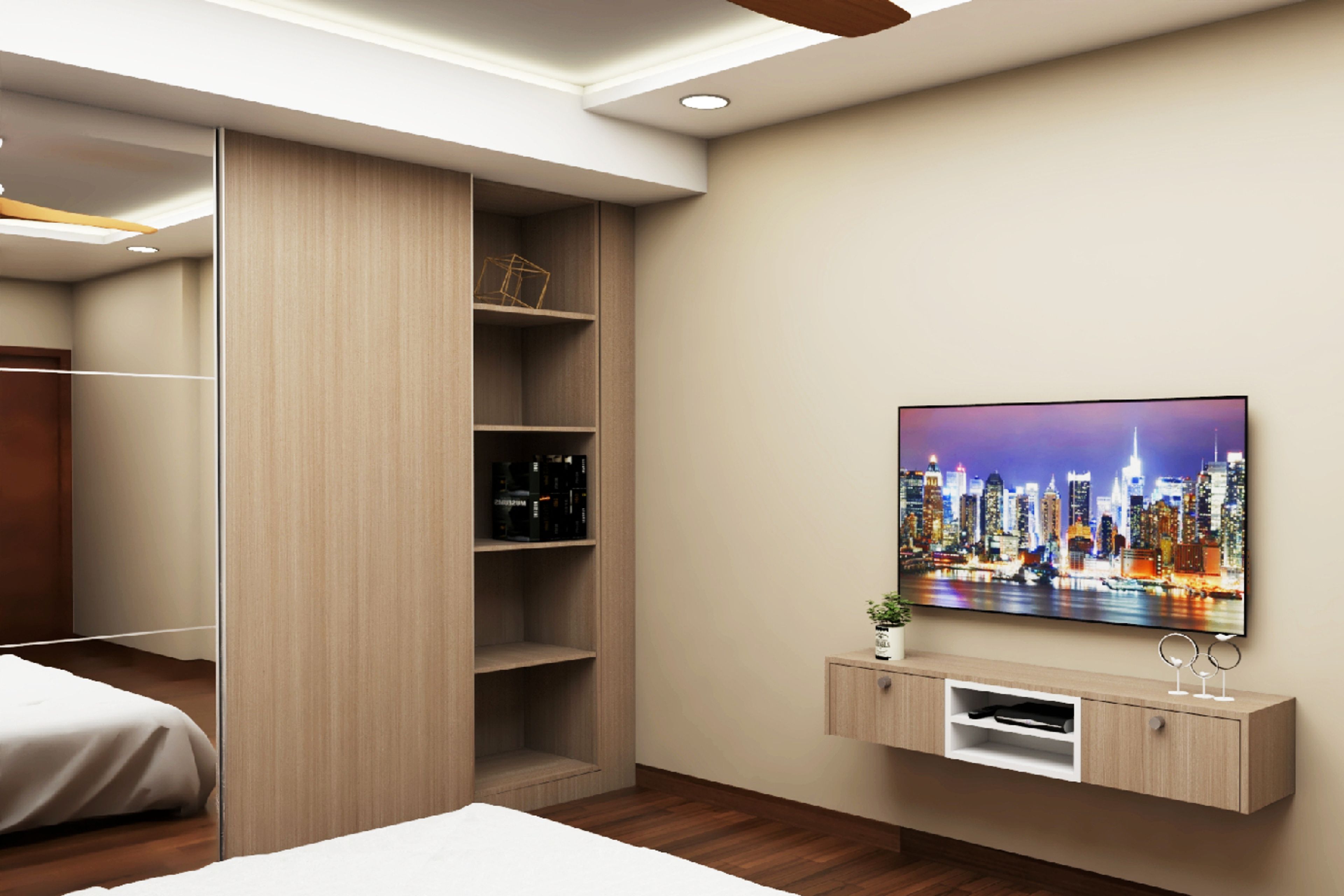 Modern Master Bedroom - Livspace