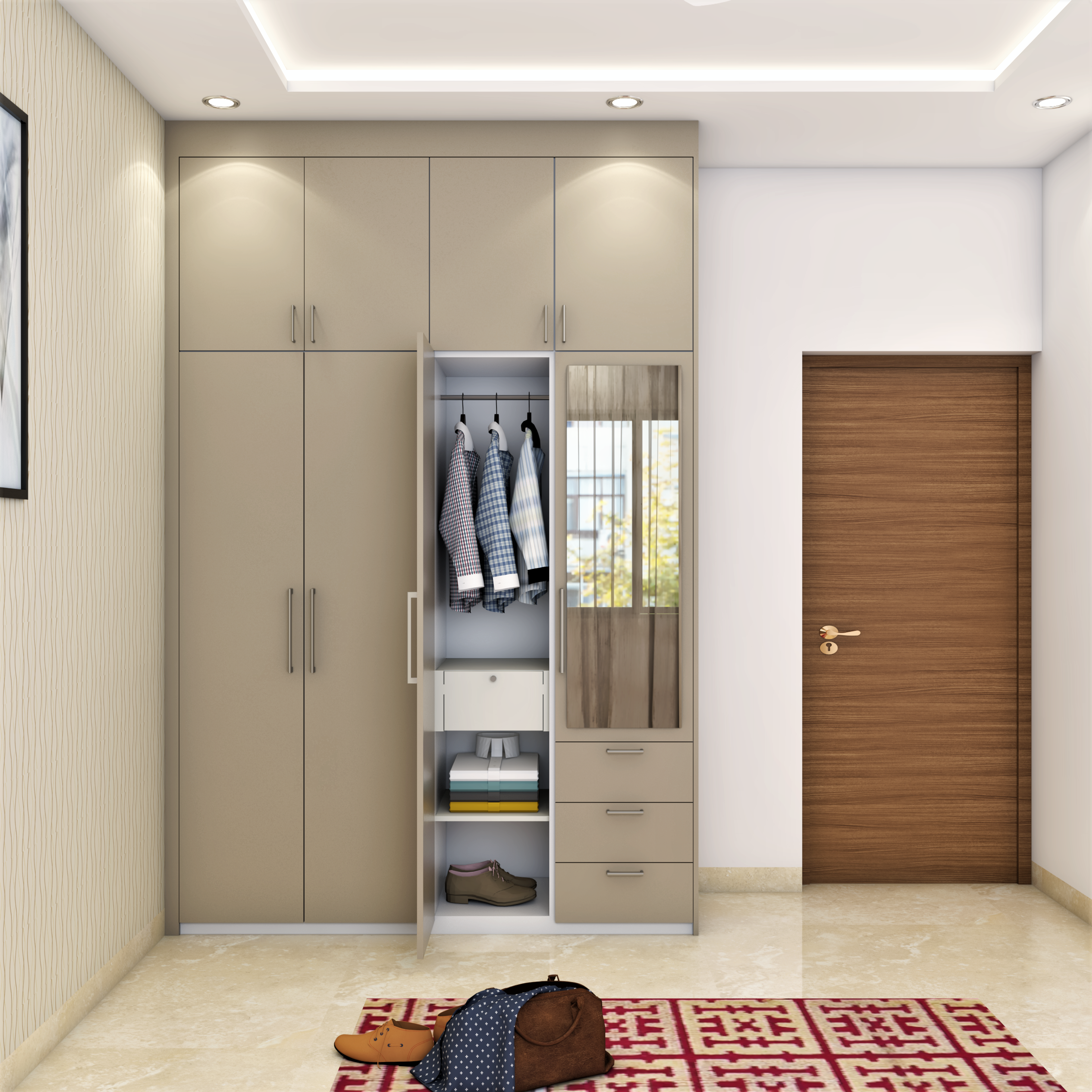 Modern Master Bedroom - Livspace