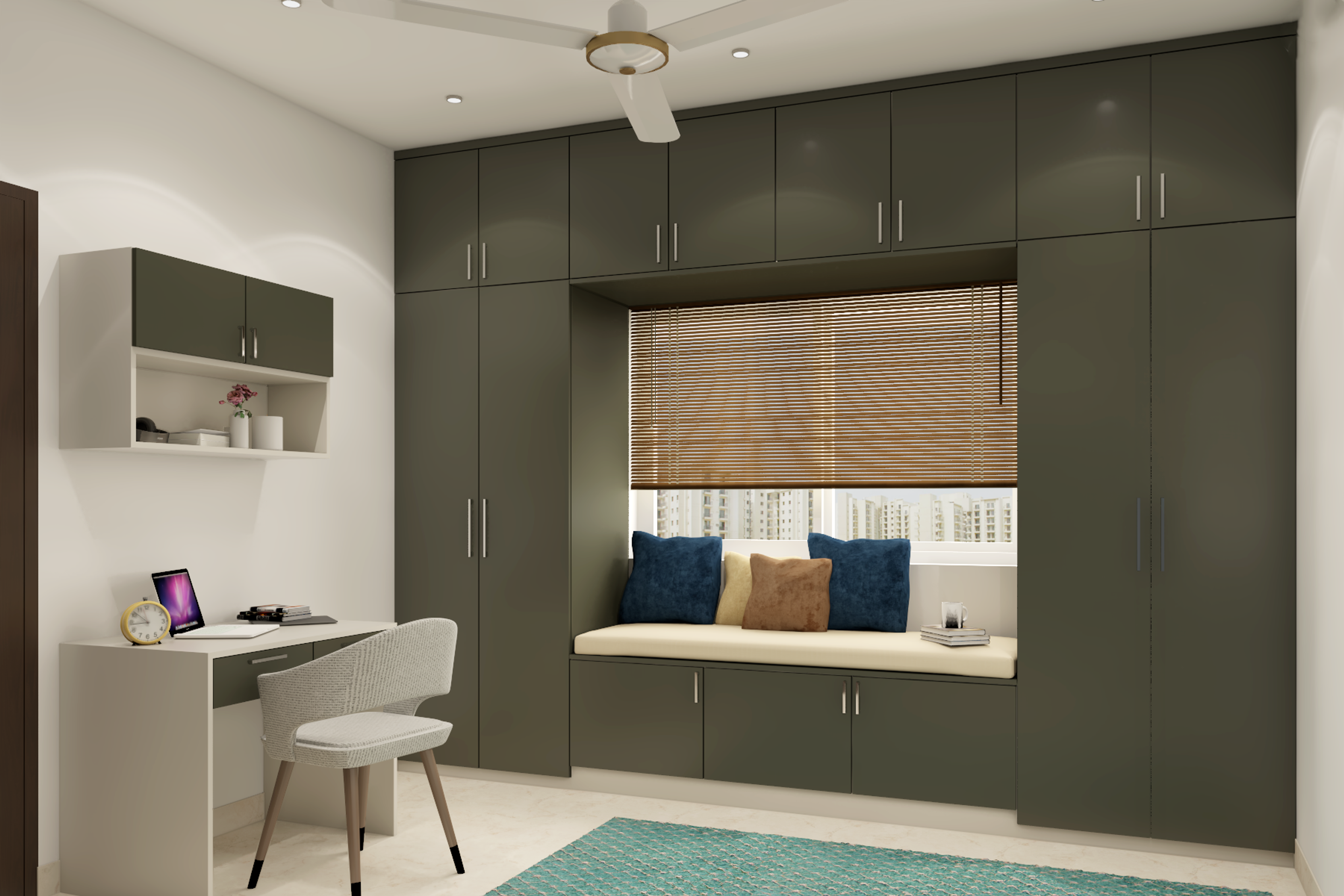 Modern Style Master Bedroom Livspace