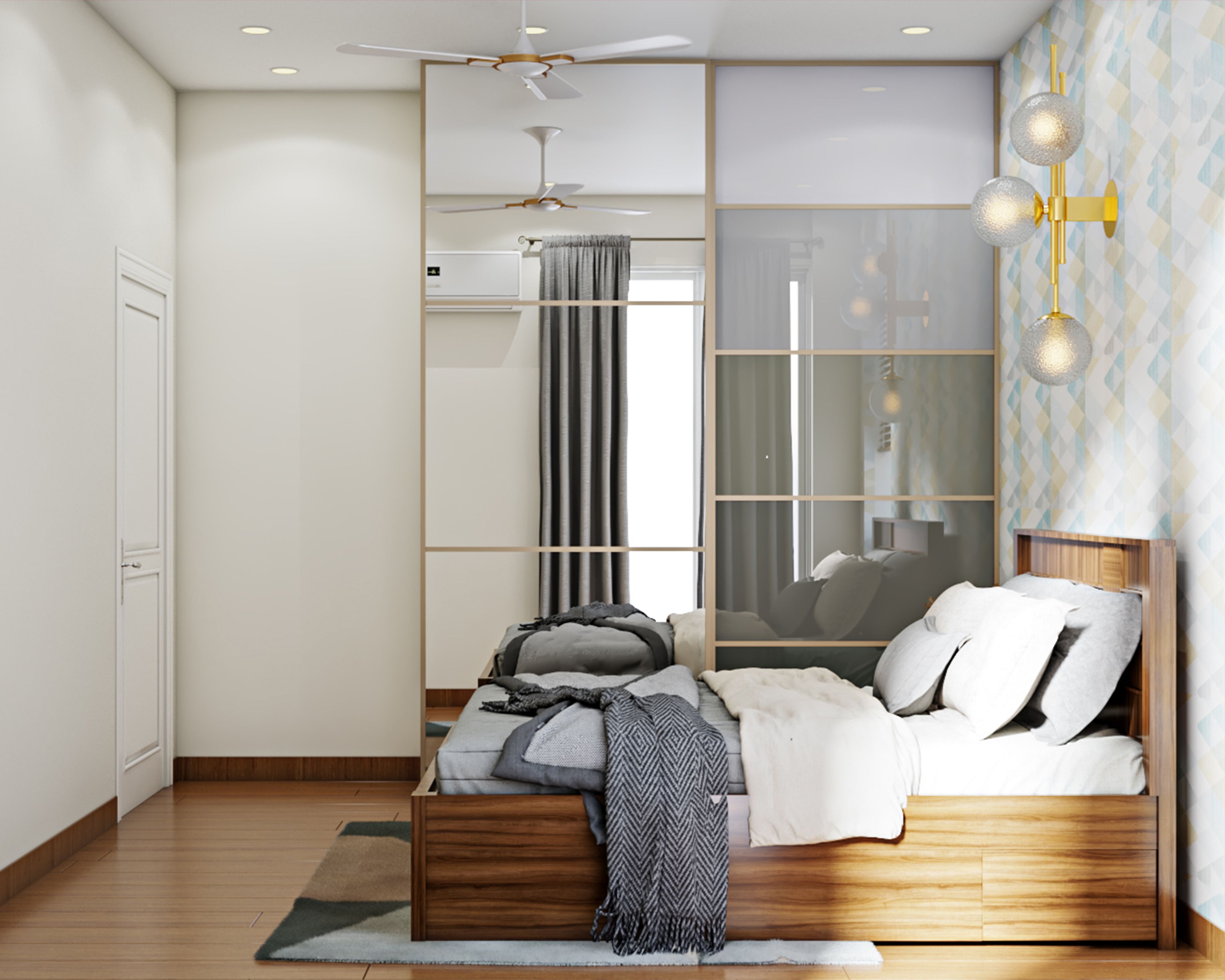 Classic Master Bedroom - Livspace