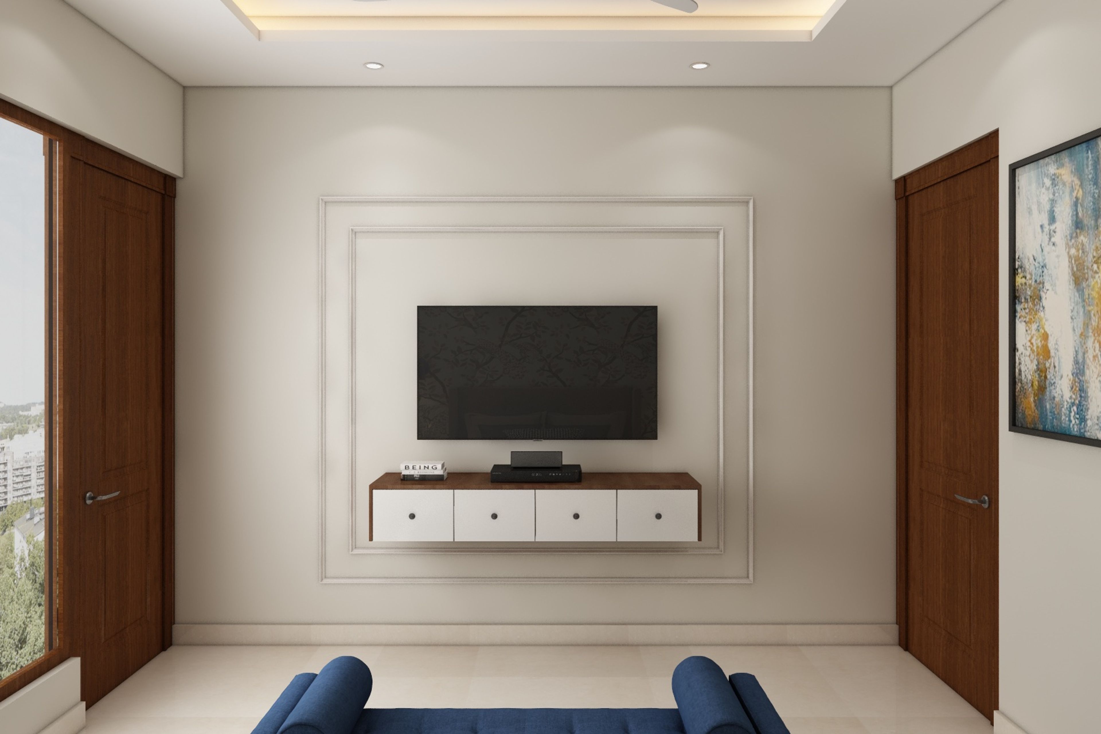 Spacious Master Bedroom - Livspace