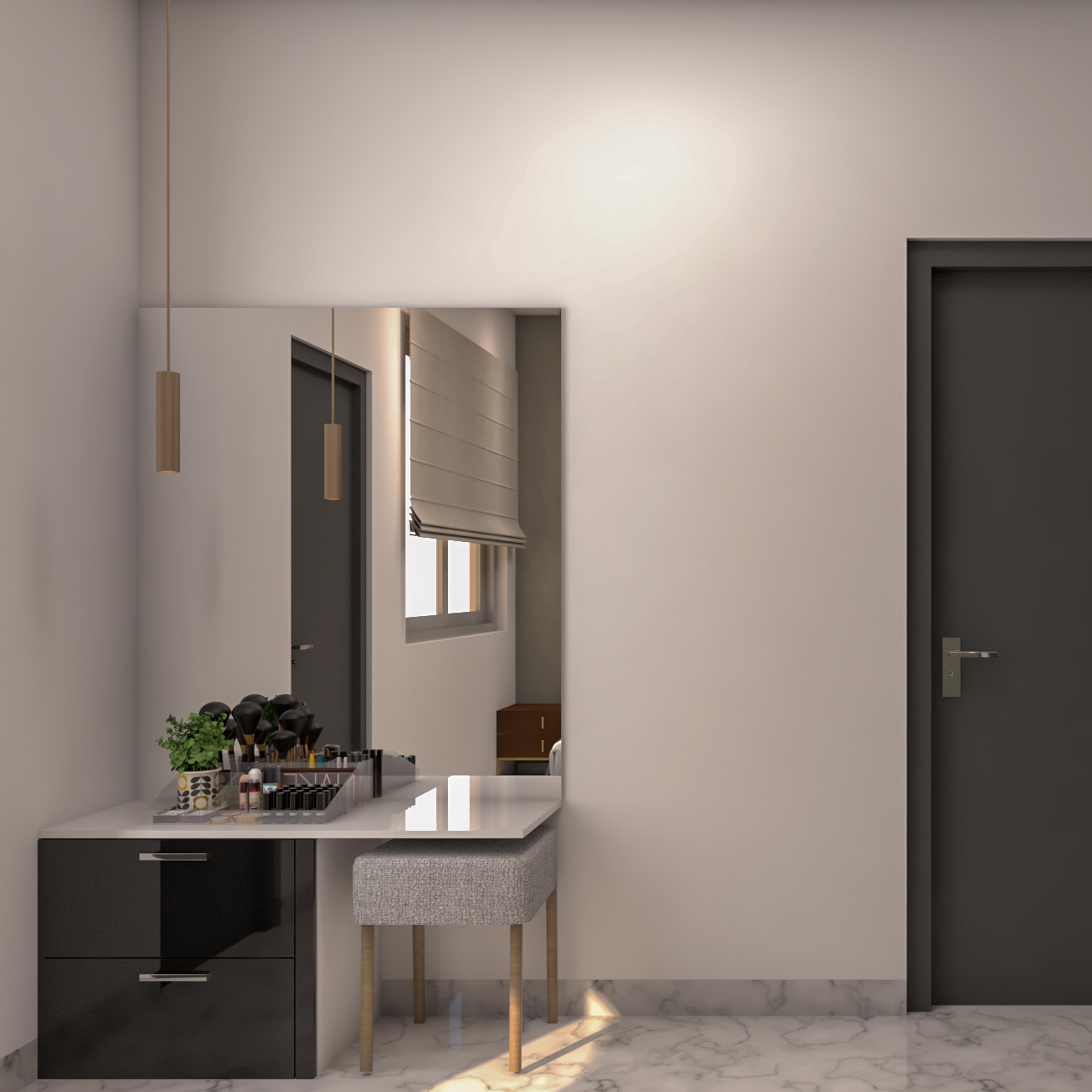 Rustic Master Bedroom Design-Livspace