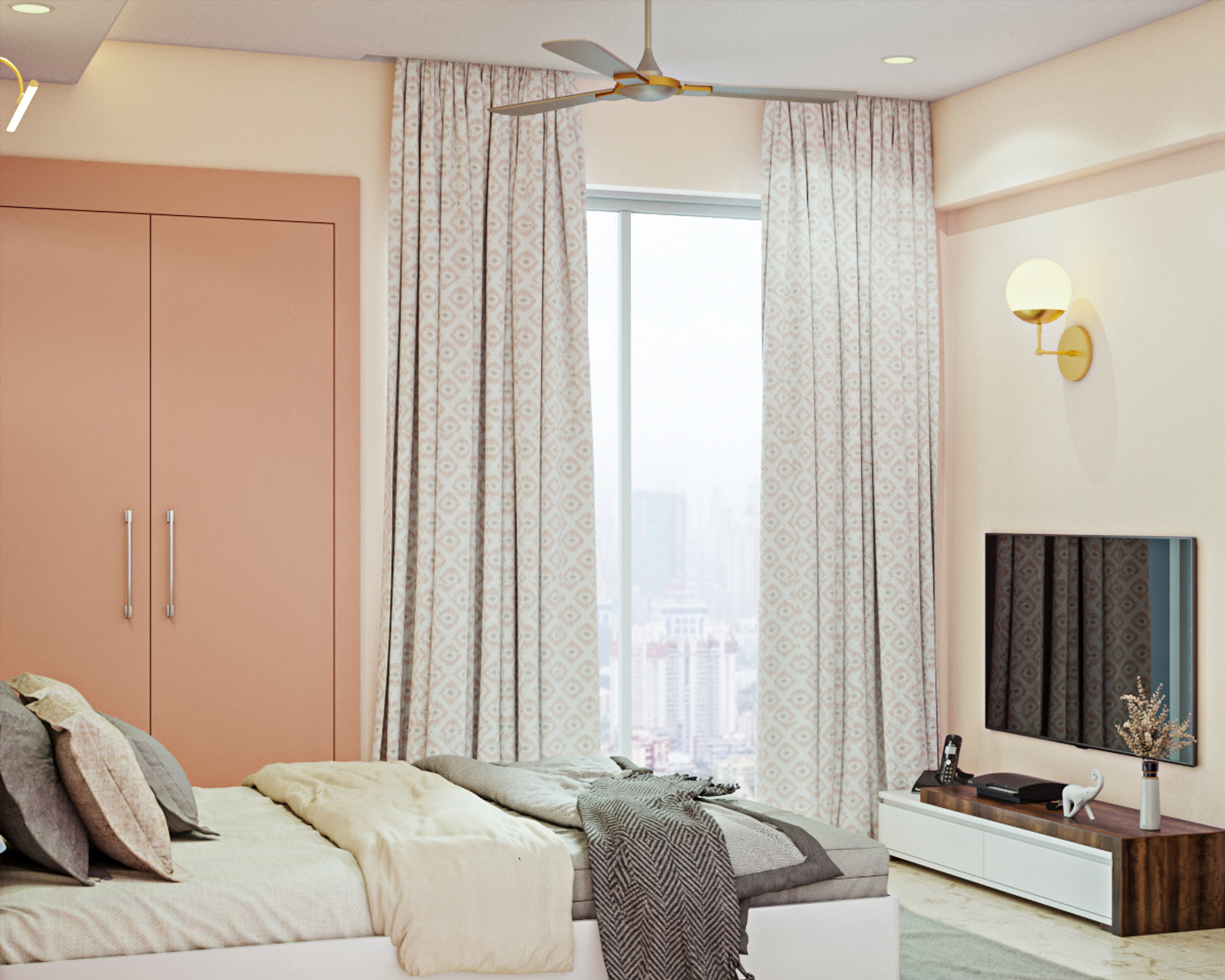 Modern Living Room - Livspace