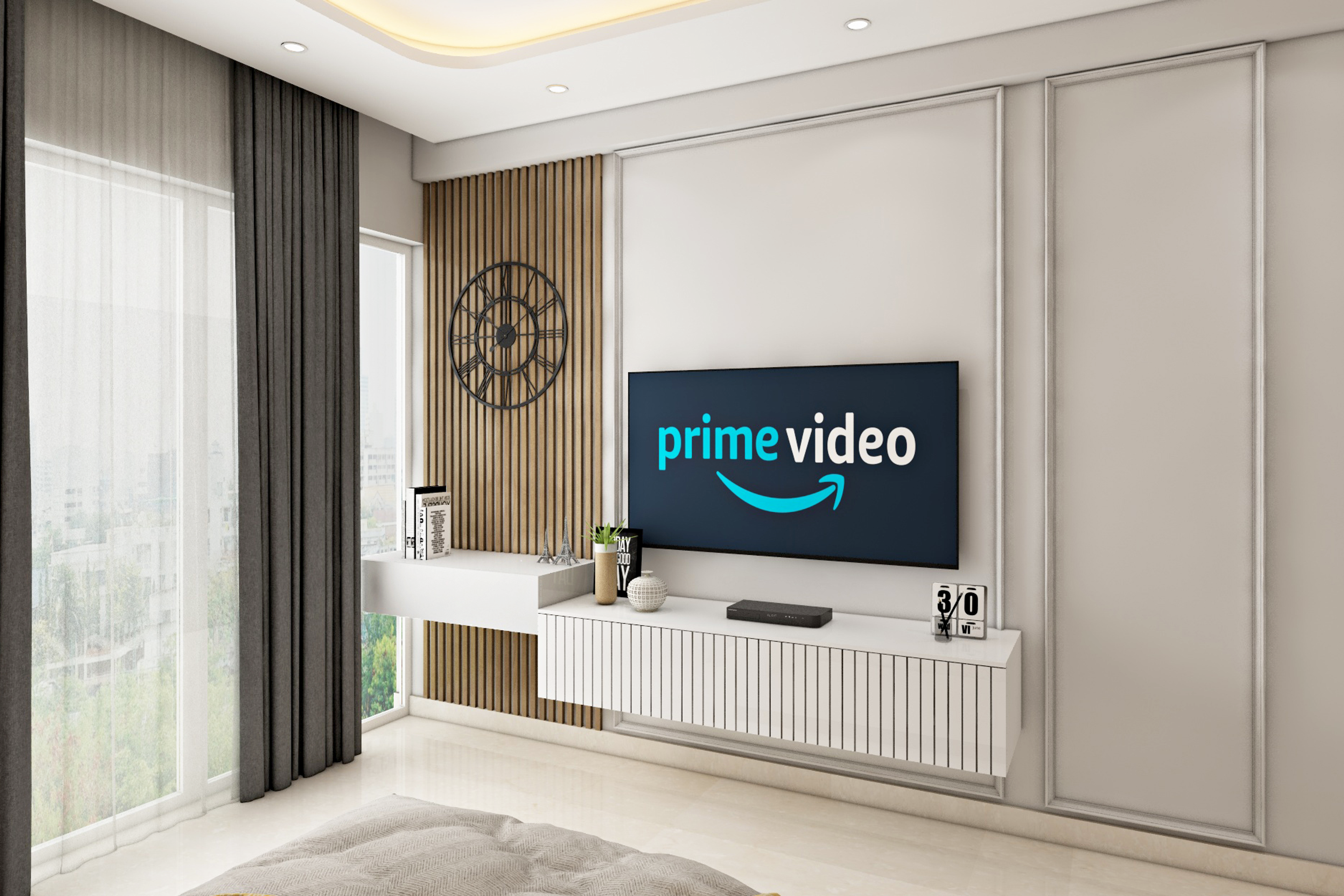 Modern Master Bedroom-Livspace