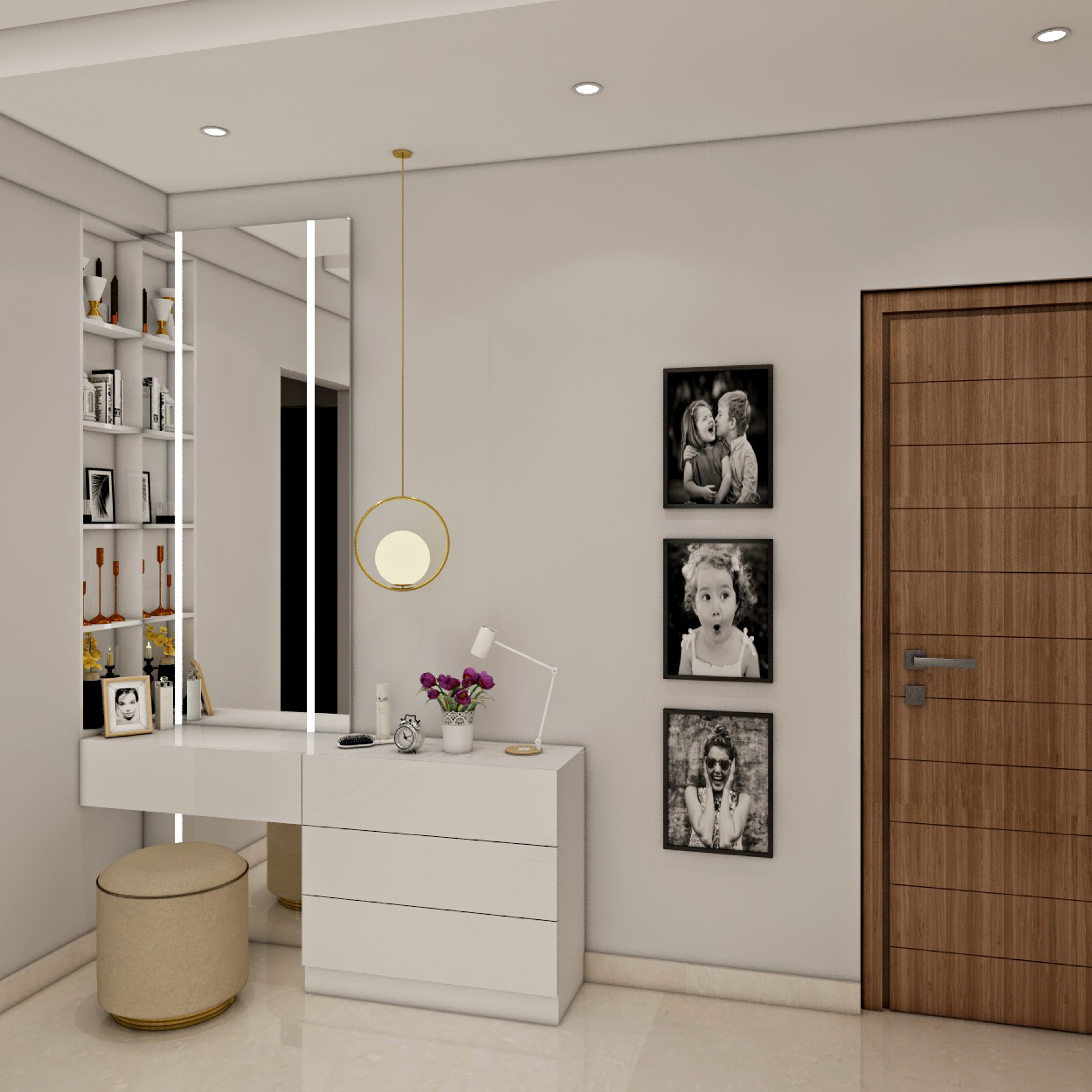 Modern Master Bedroom-Livspace