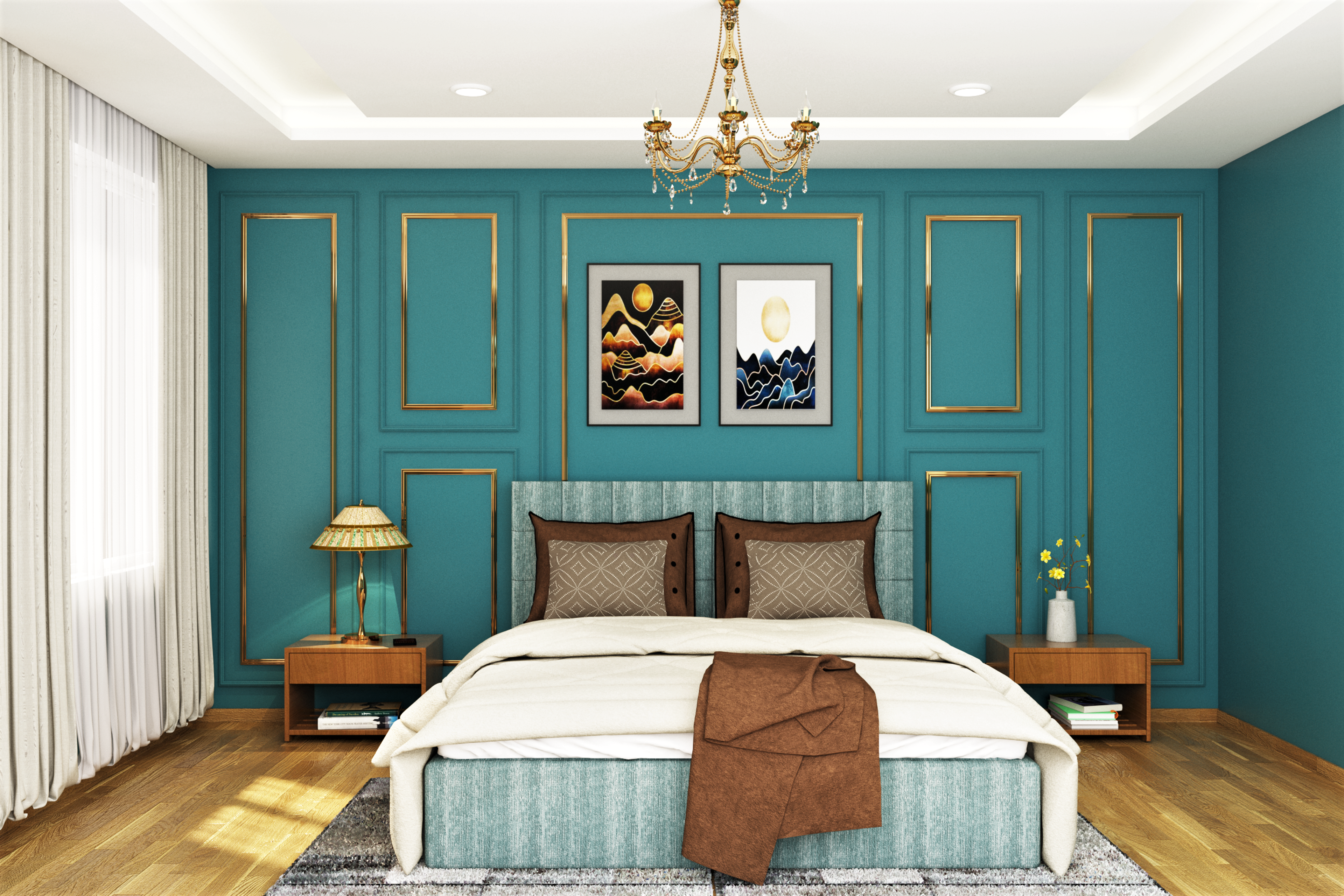 Modern Master Bedroom - Livspace