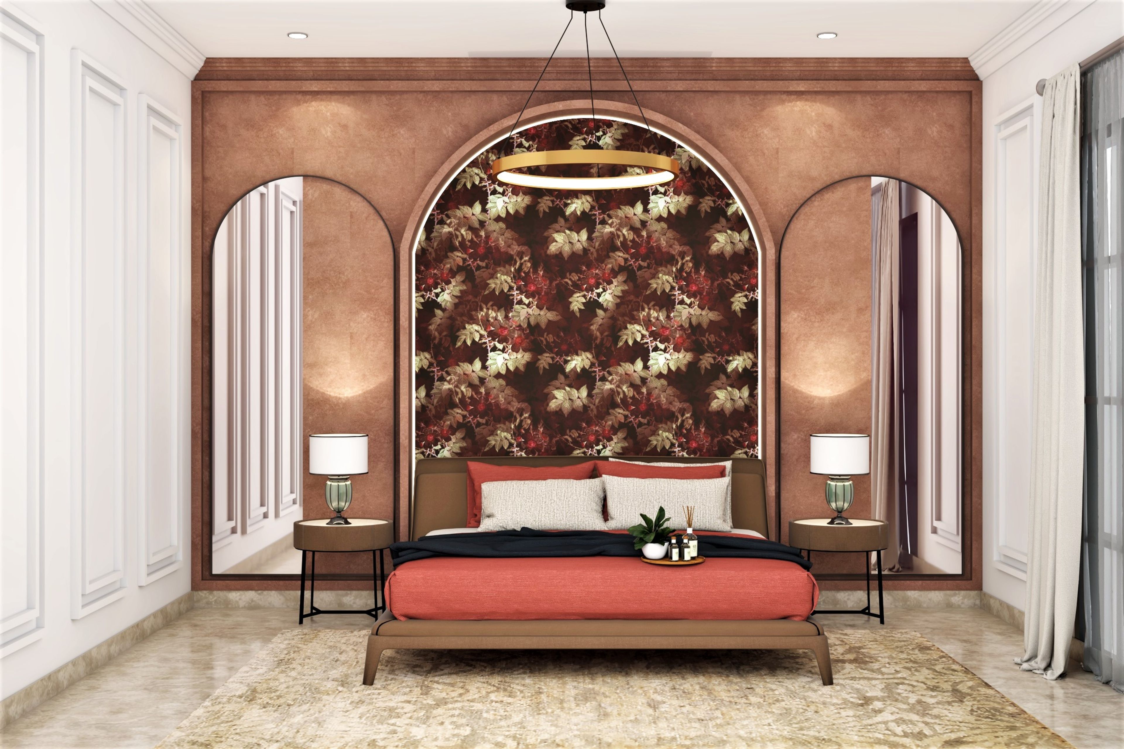 Classic Master Bedroom - Livspace