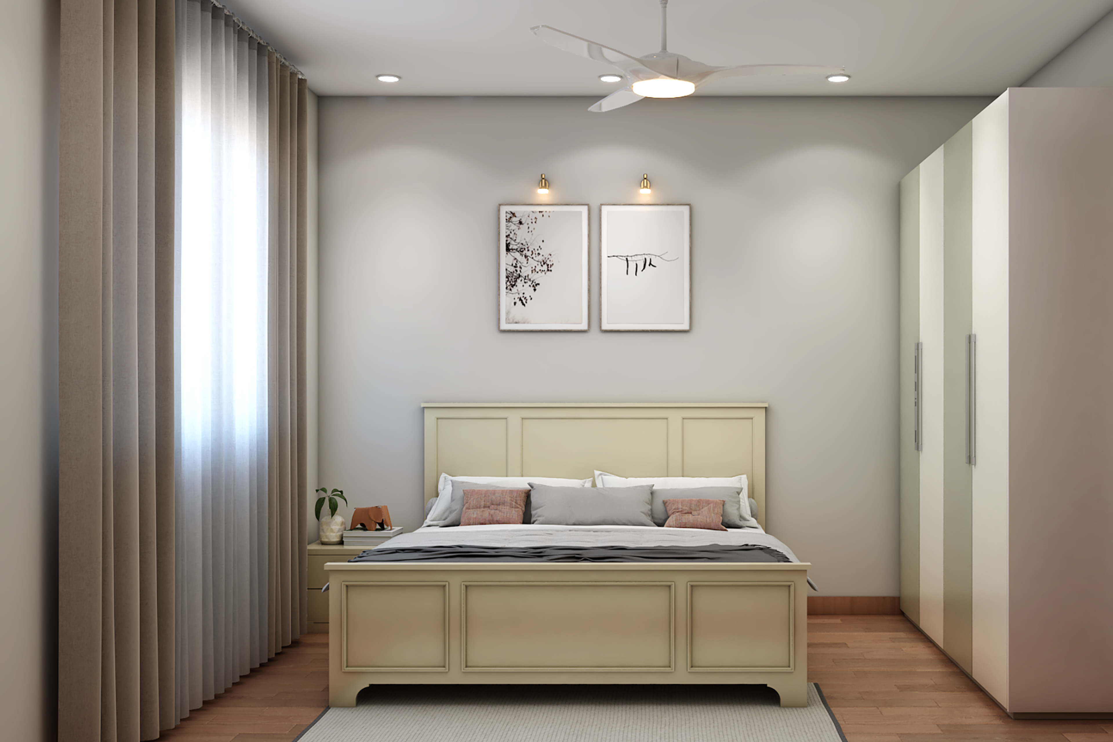 Compact Sized Minimal Theme Spacious Master