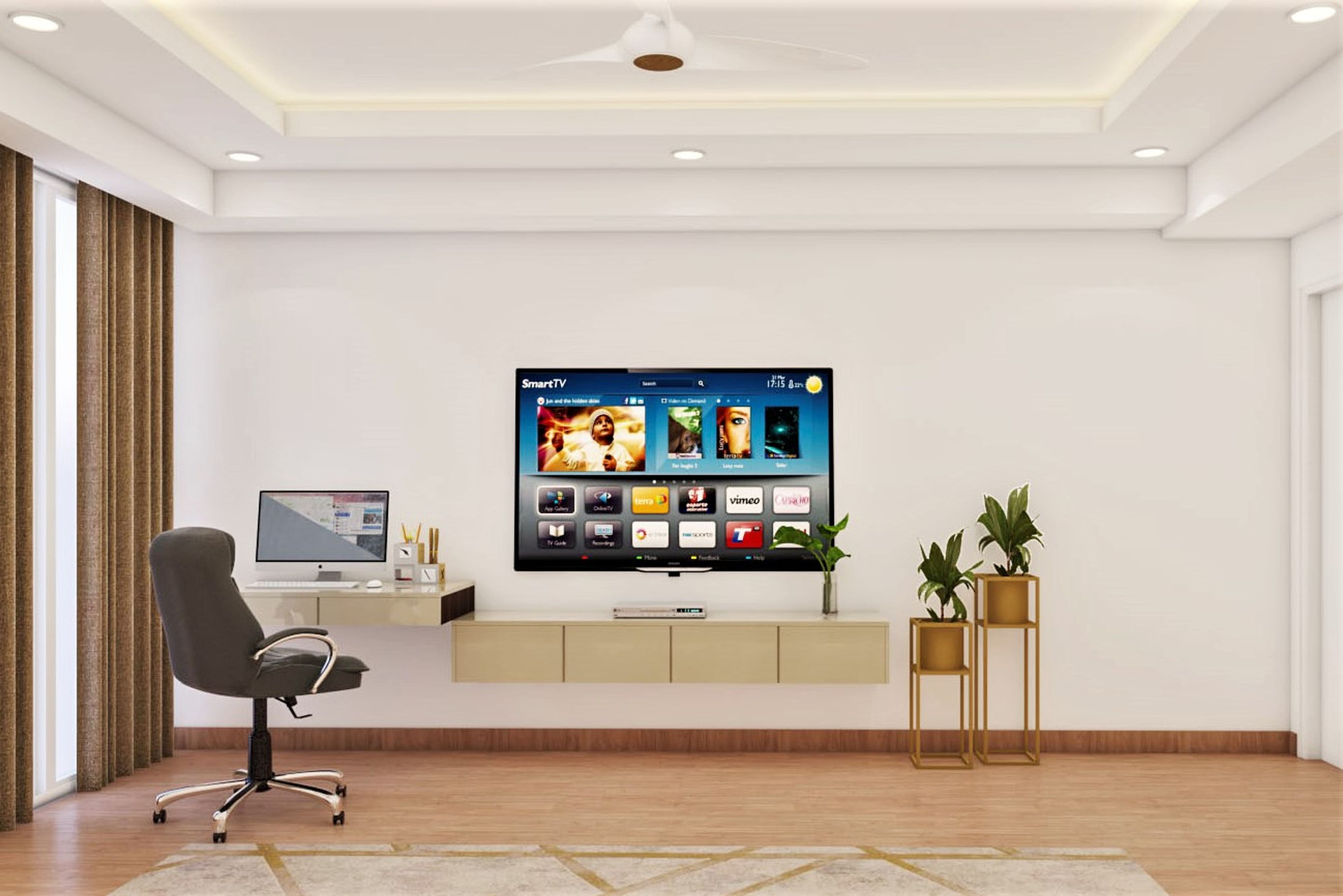 Modern Master Bedroom - Livspace