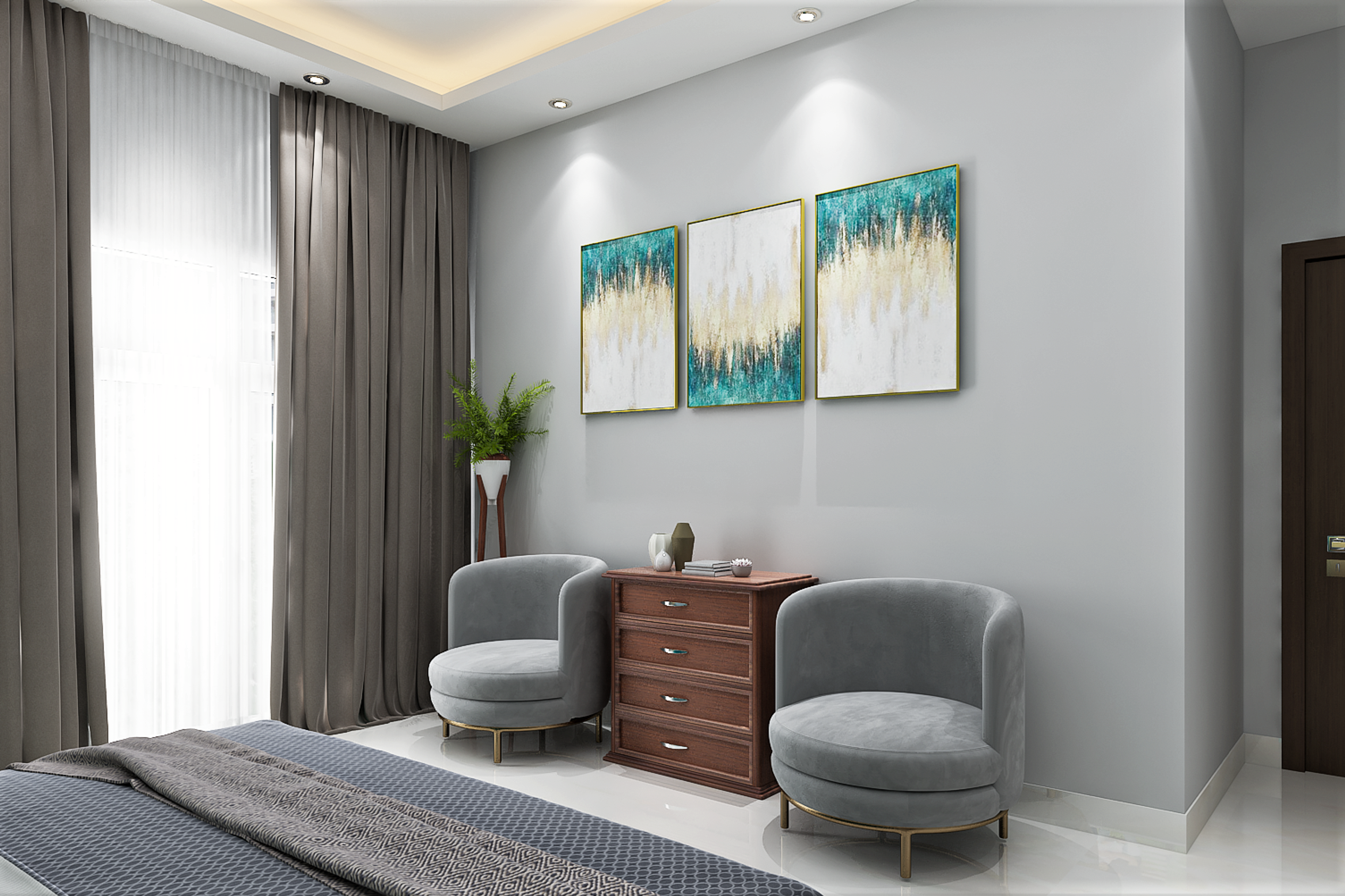 Classic Master Bedroom Design – Livspace