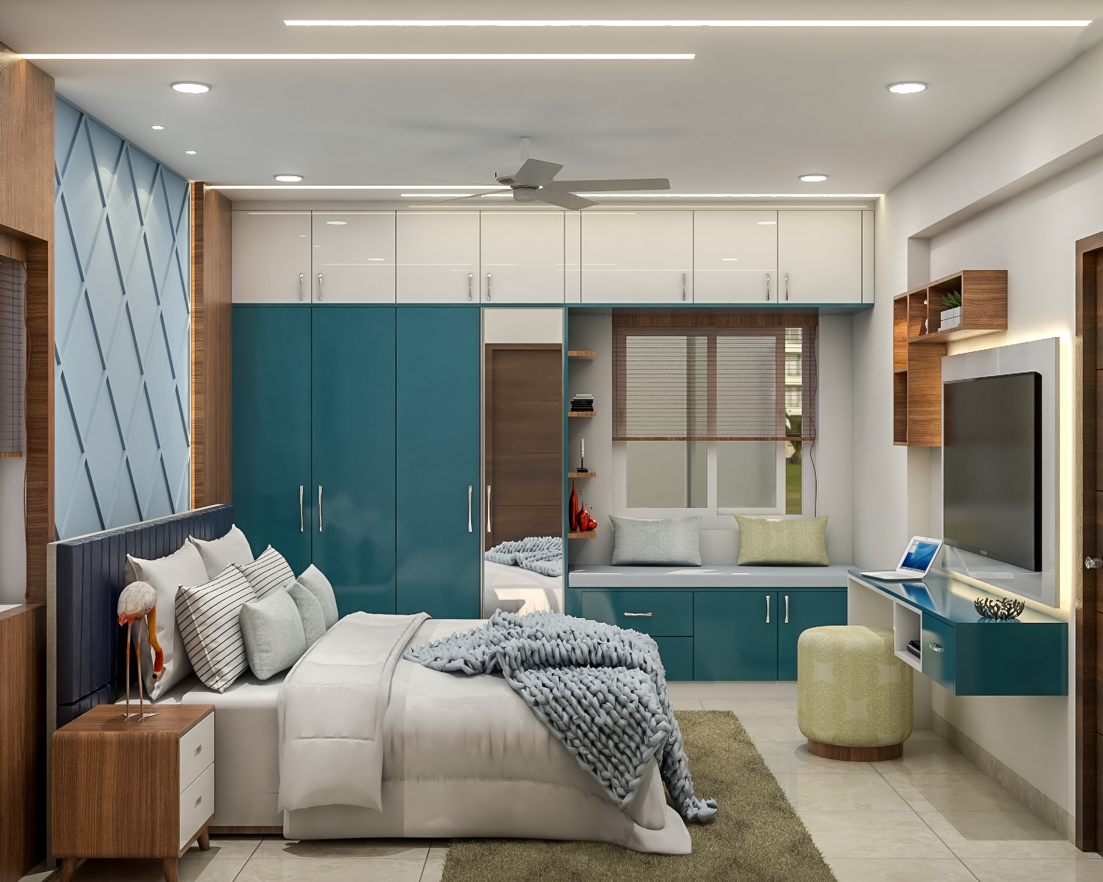 Modern Master Bedroom Design – Livspace