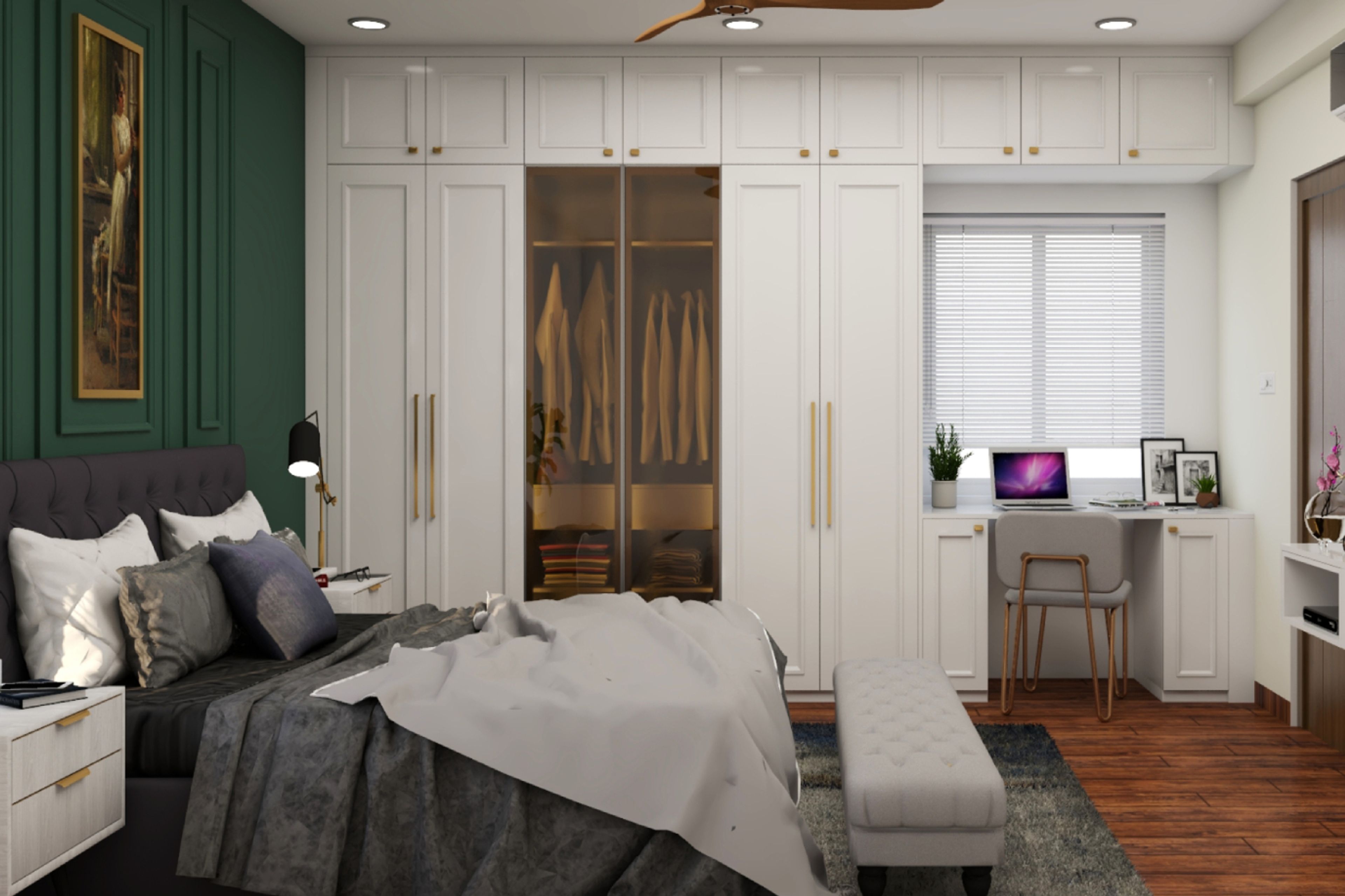 Classic Master Bedroom-Livspace