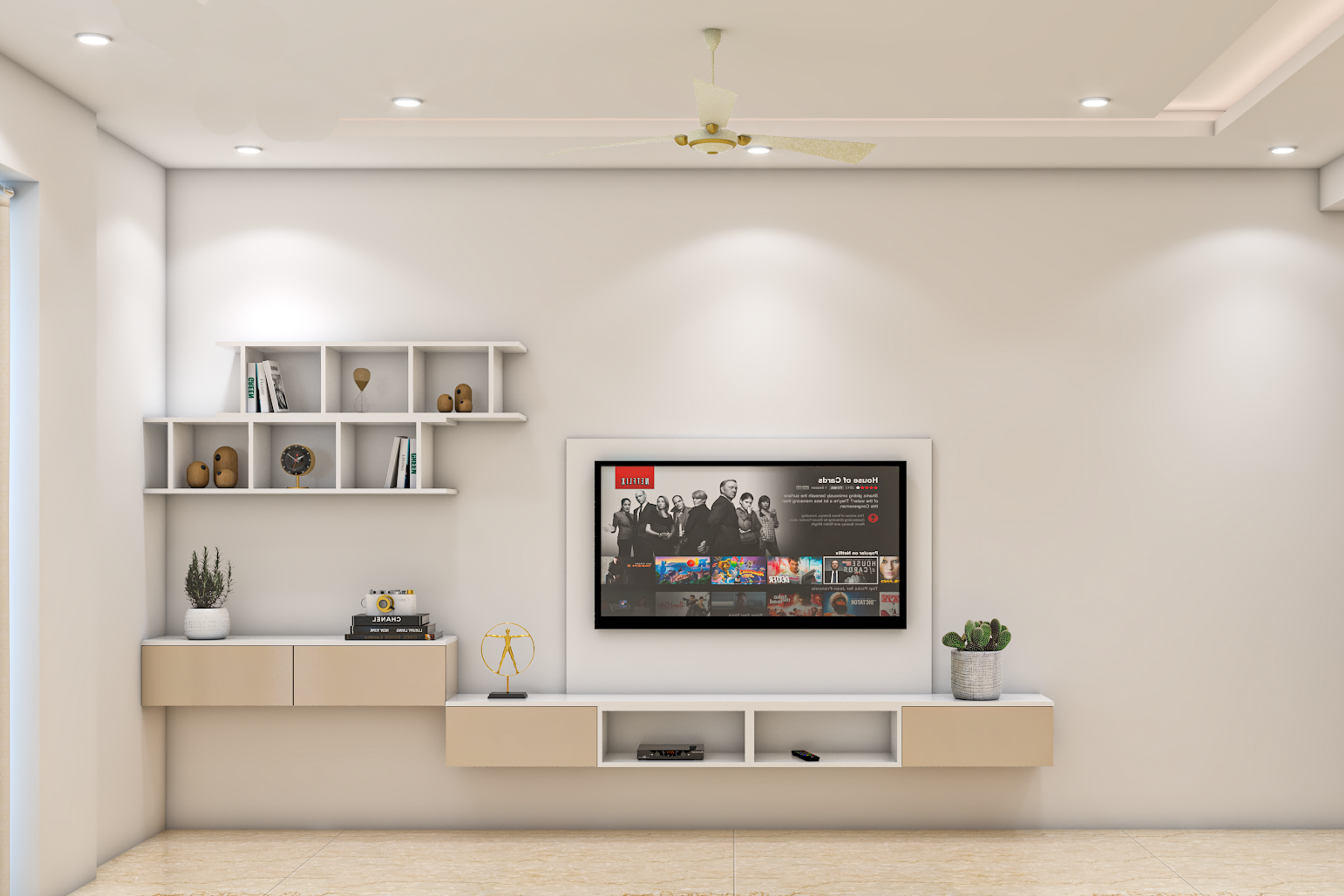 Contemporary Master Bedroom - Livspace