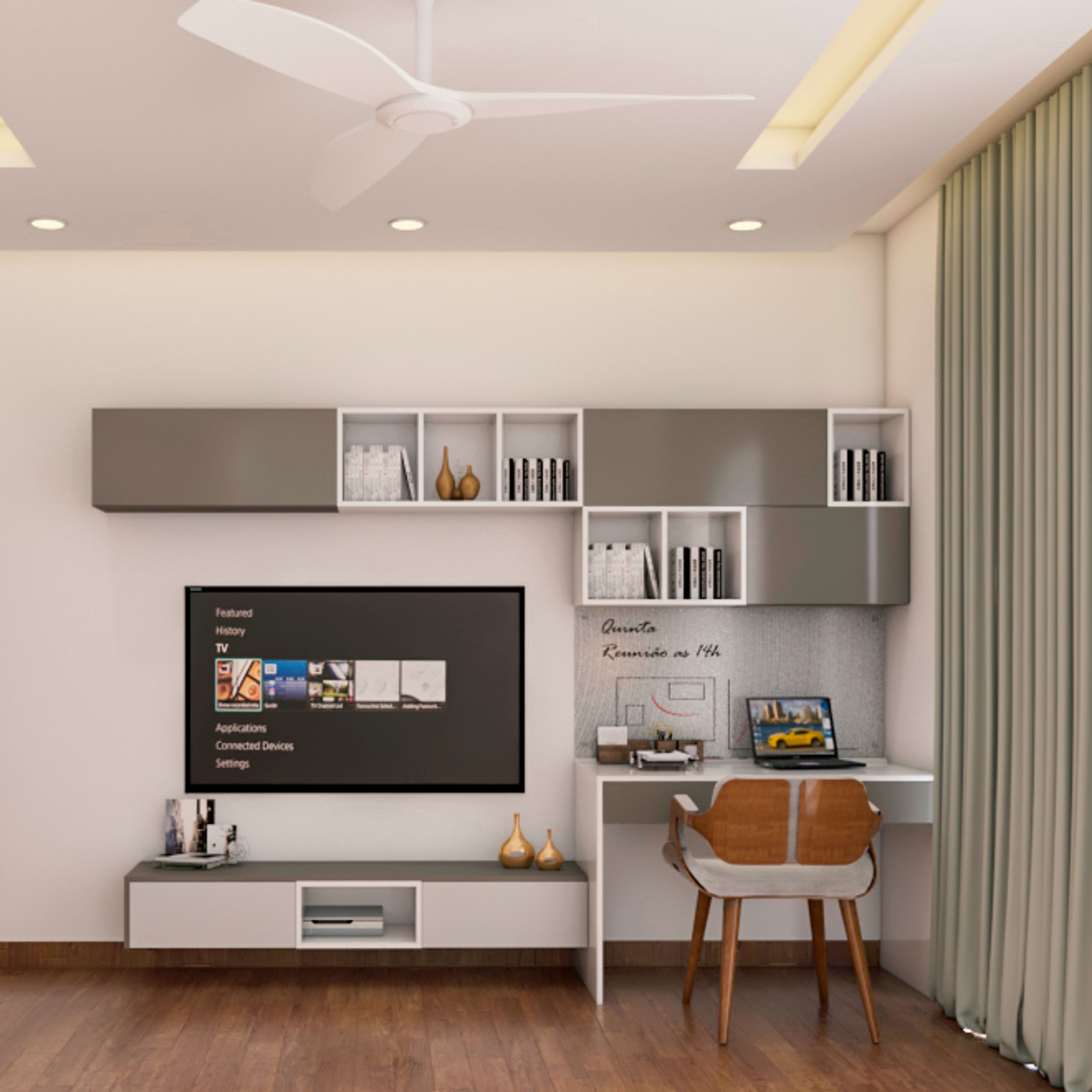 Spacious Master Bedroom - Livspace