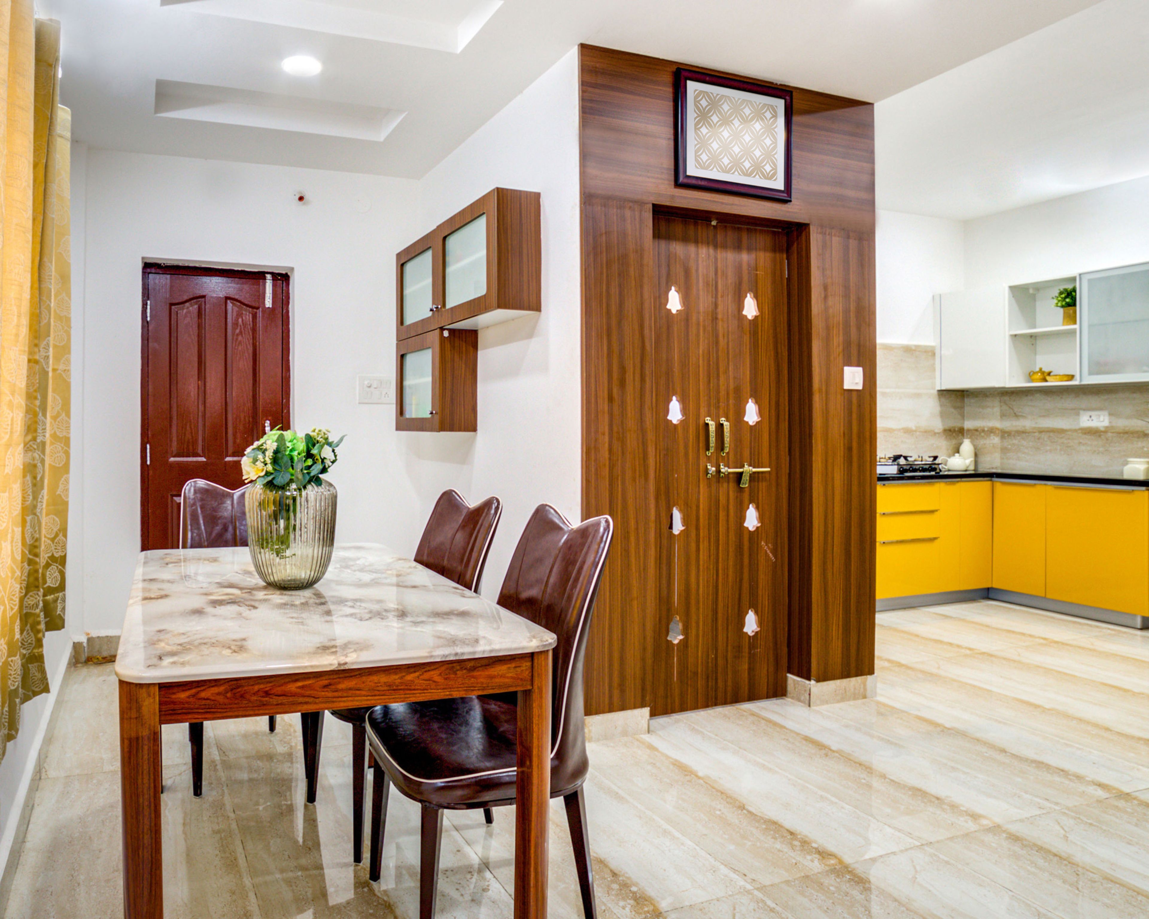 3-Seater Dining Room - Livspace