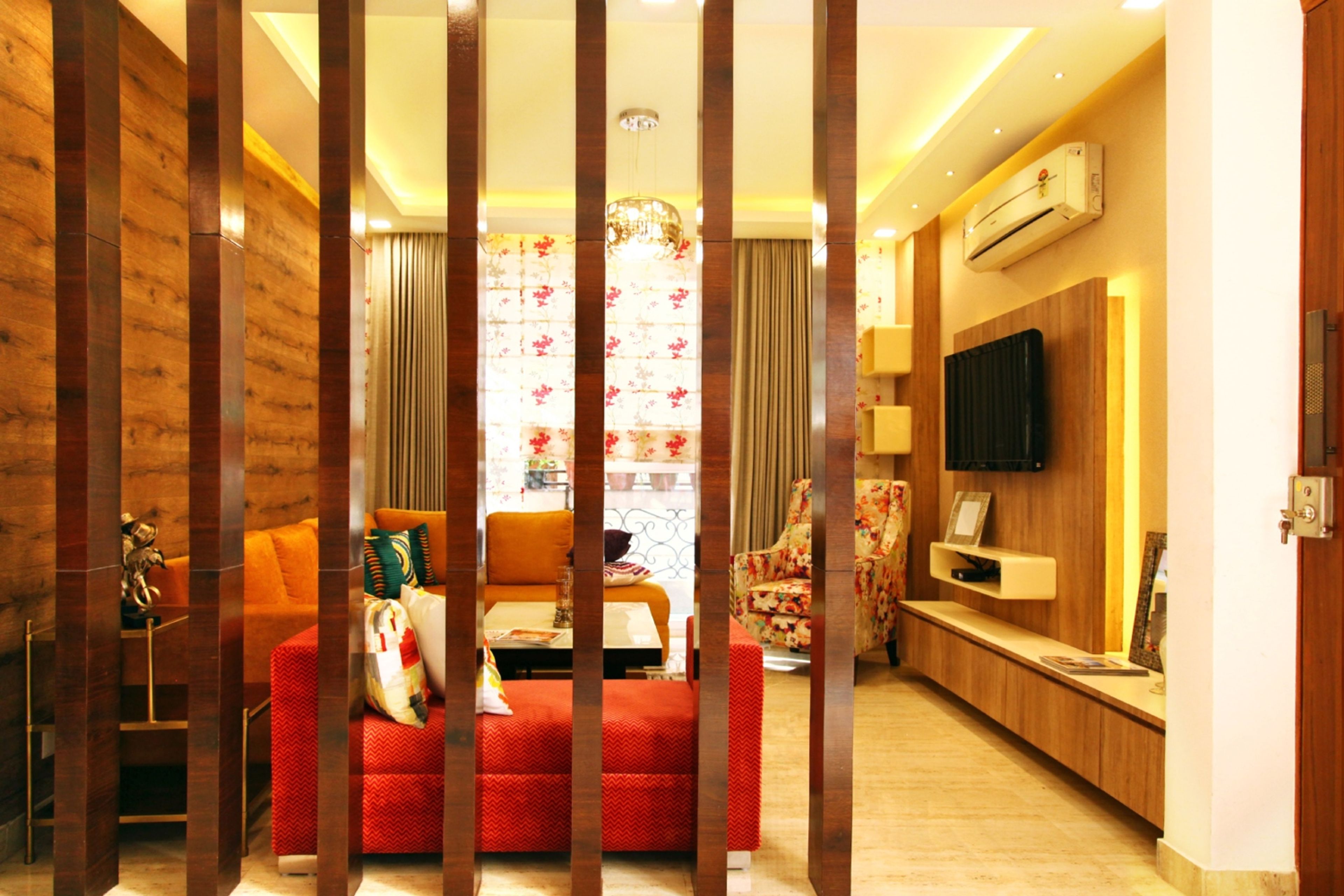 Modern Single-Layered POP Ceiling Design