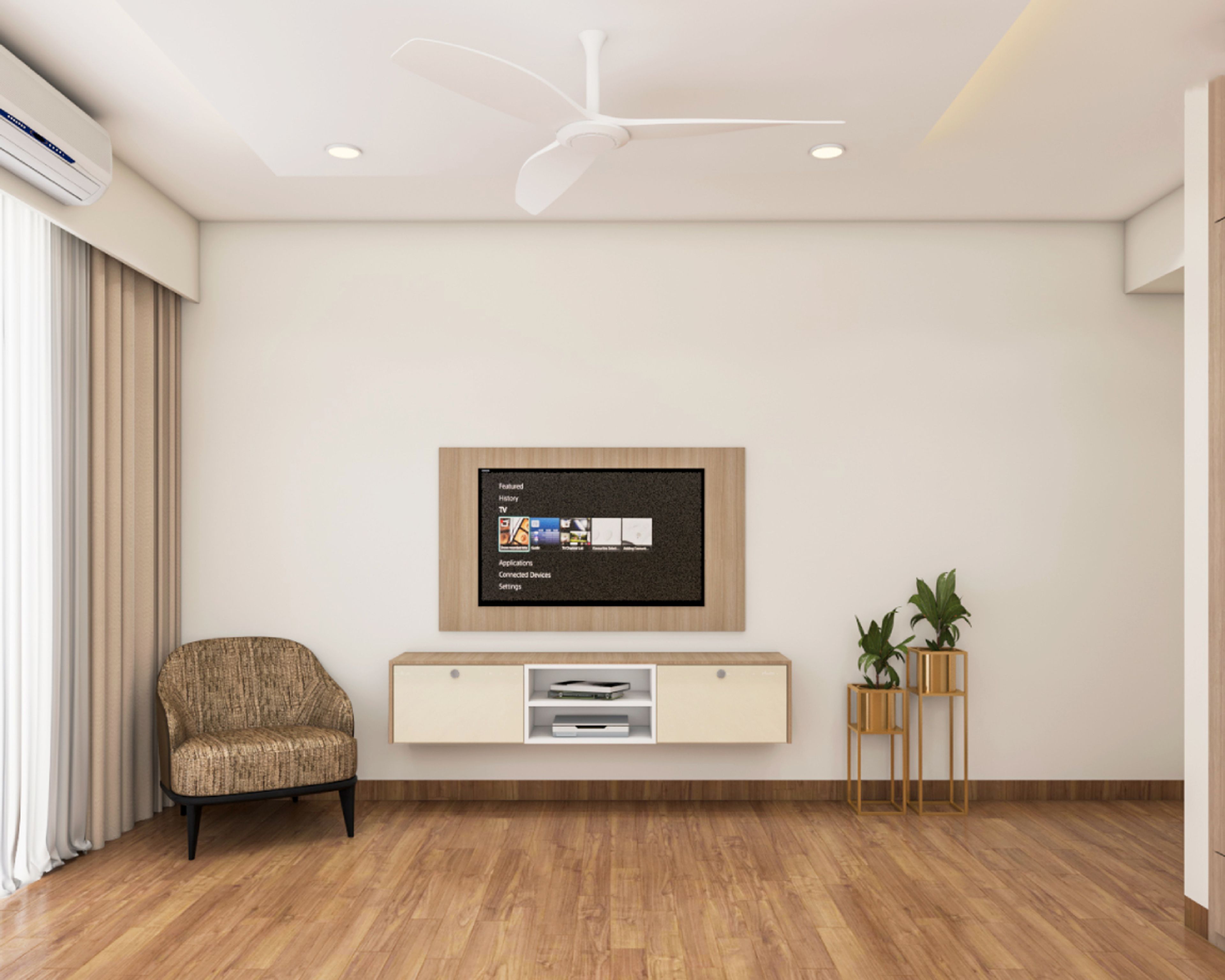 Matte Brown Tiles Design With A Wooden Finish