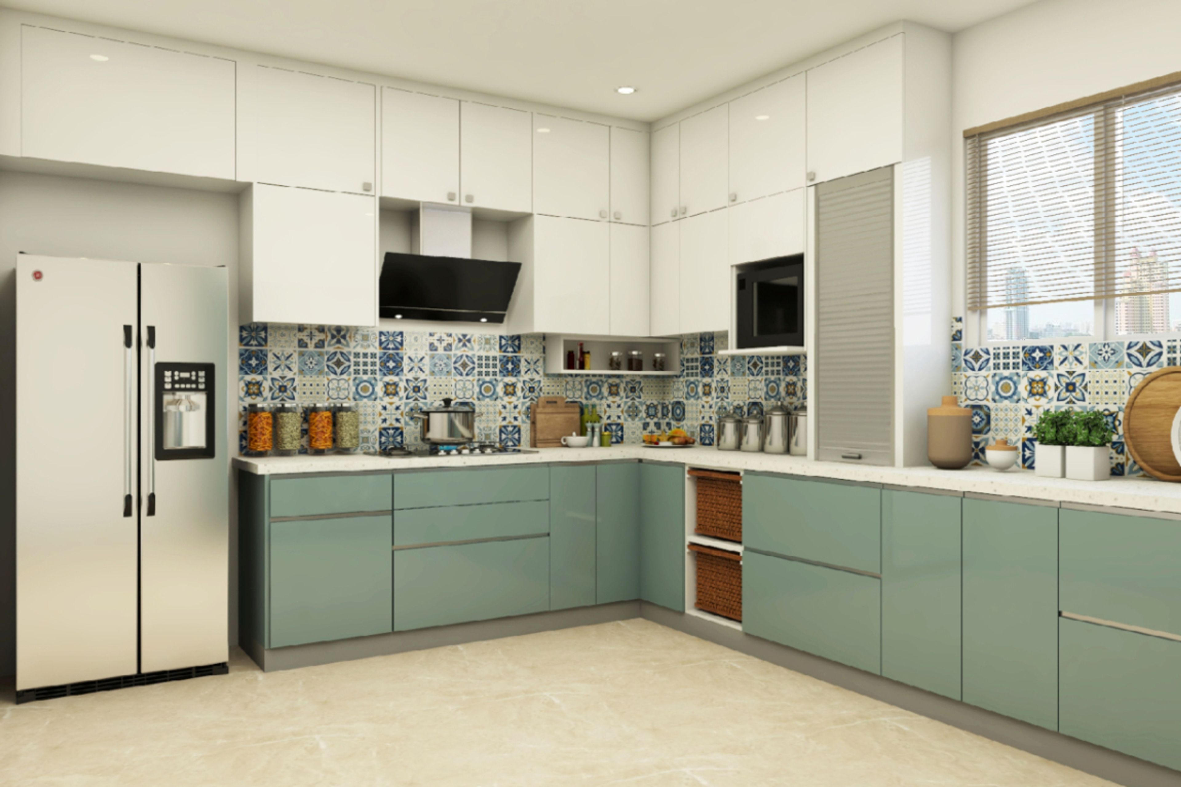 Colourful Ceramic Tiles Design