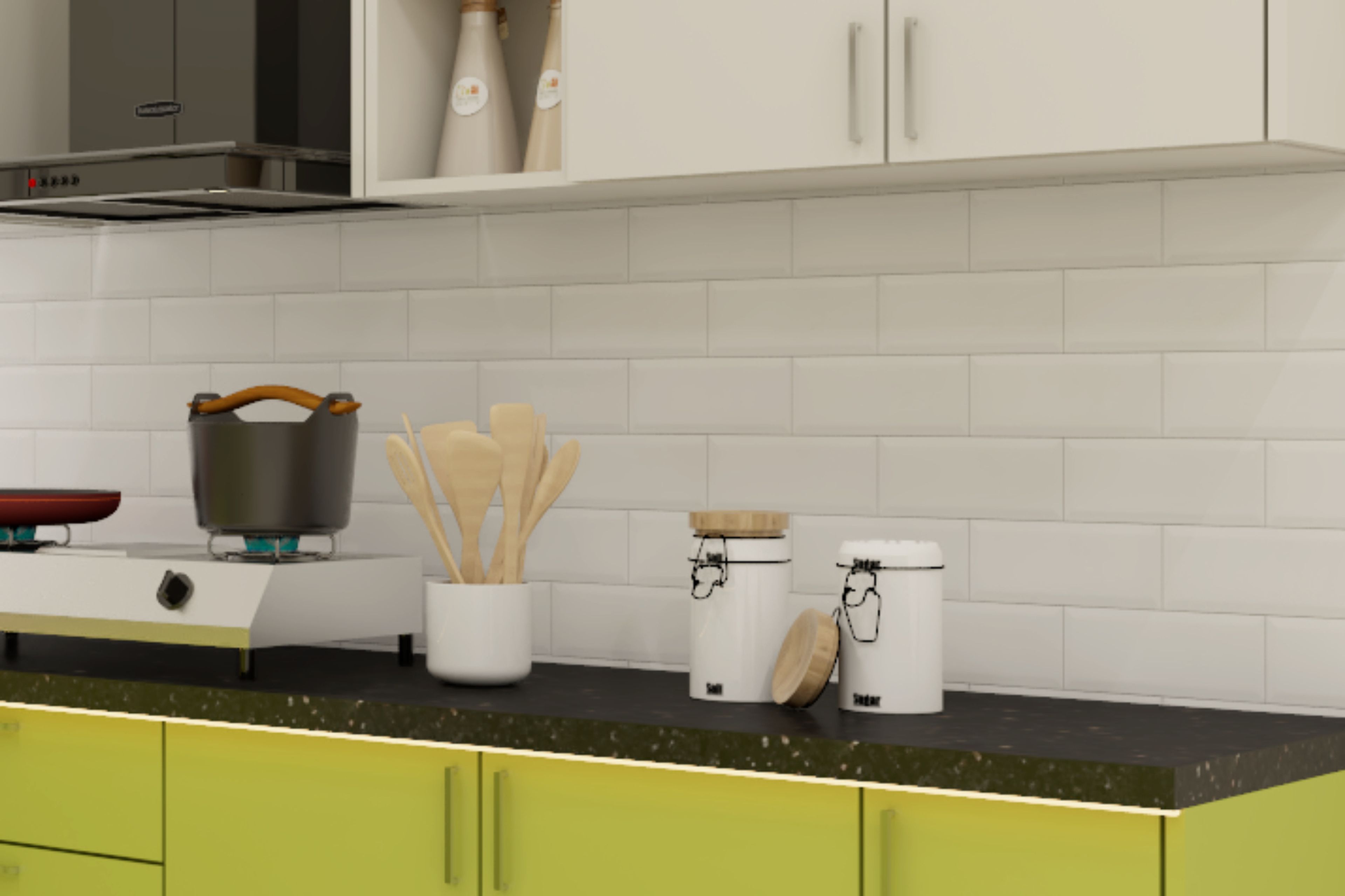 Ceramic Kitchen Tiles Design With A Matte Finish