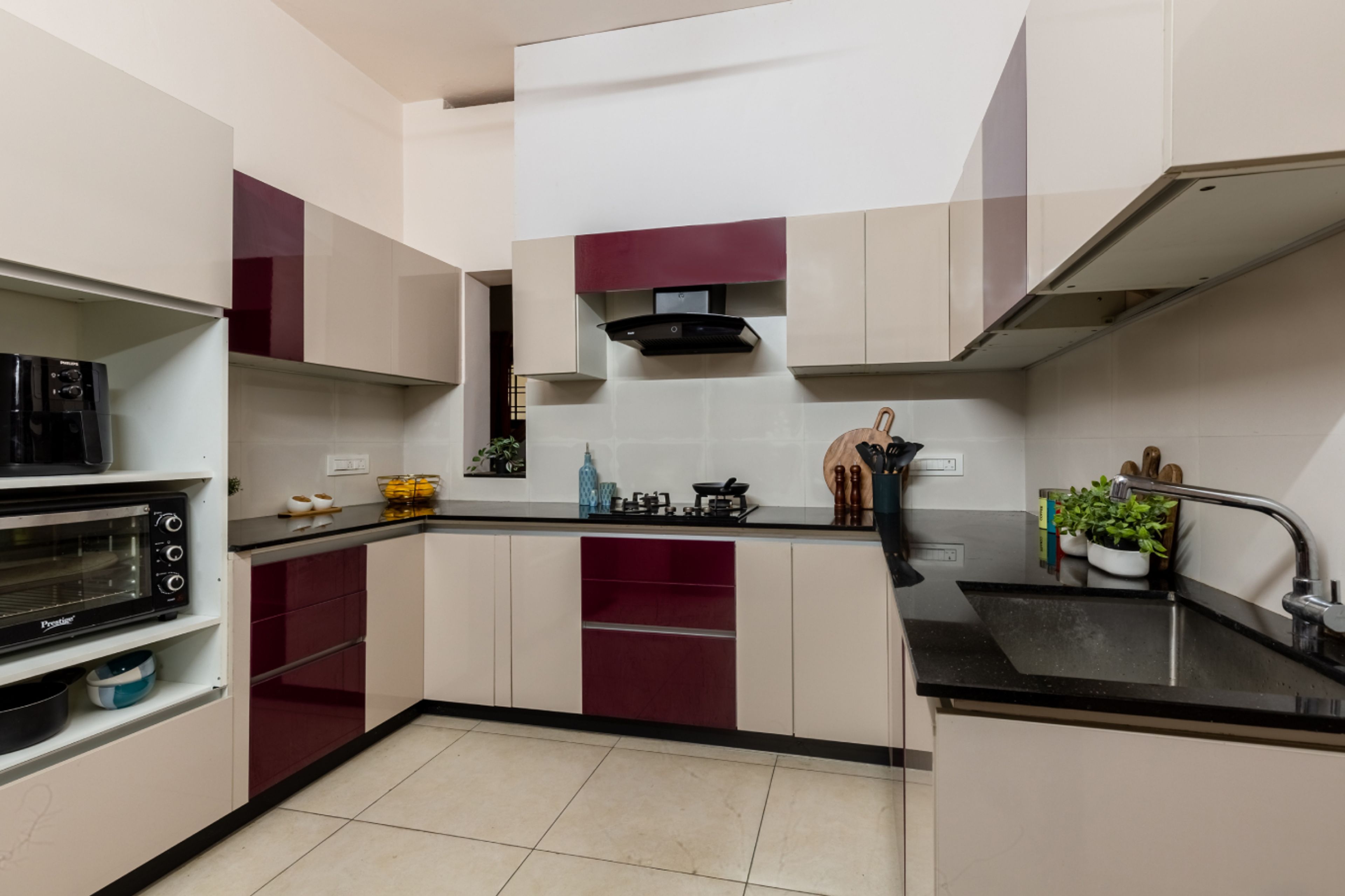 Glossy White Wall Tiles Design