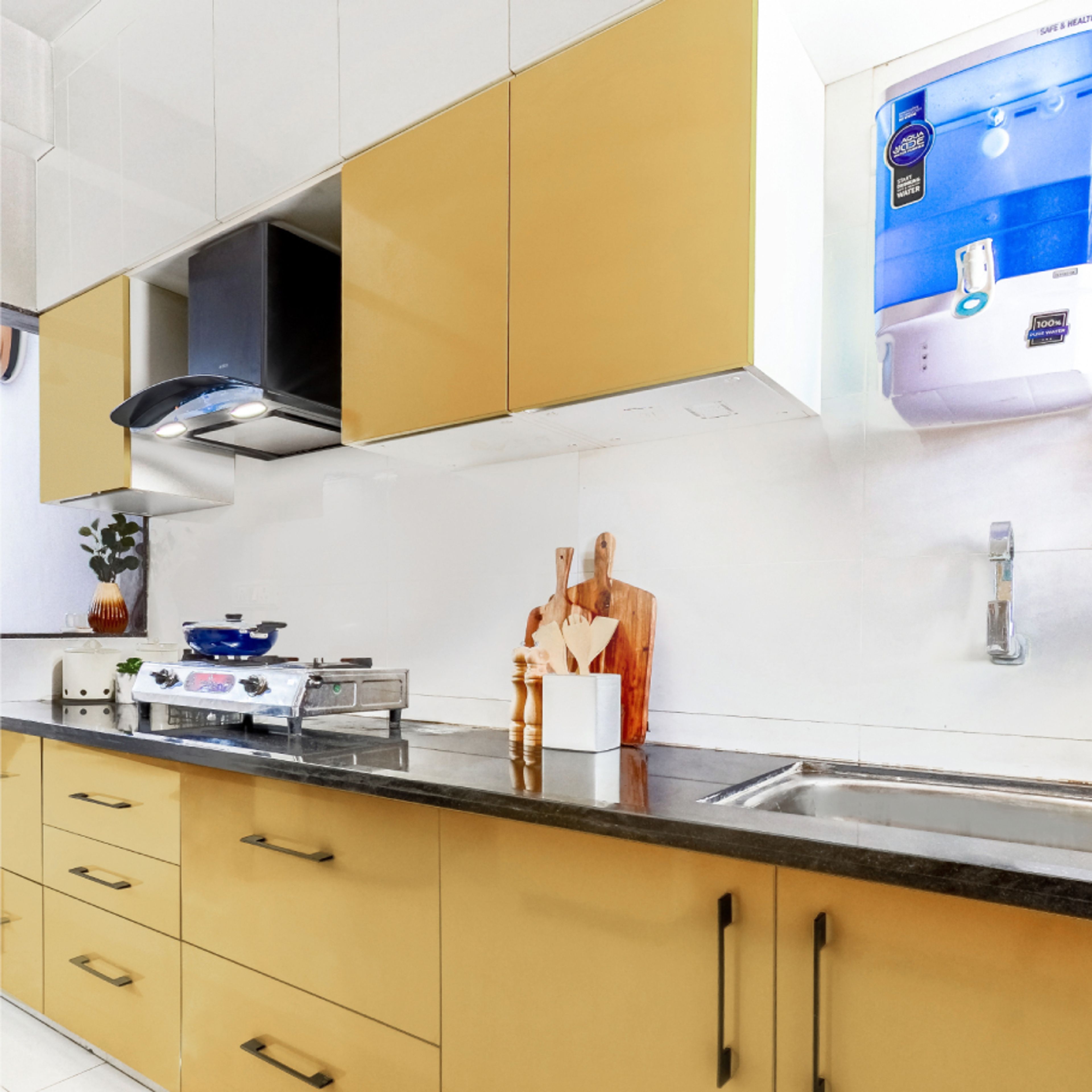 Glossy White Wall Tiles Design