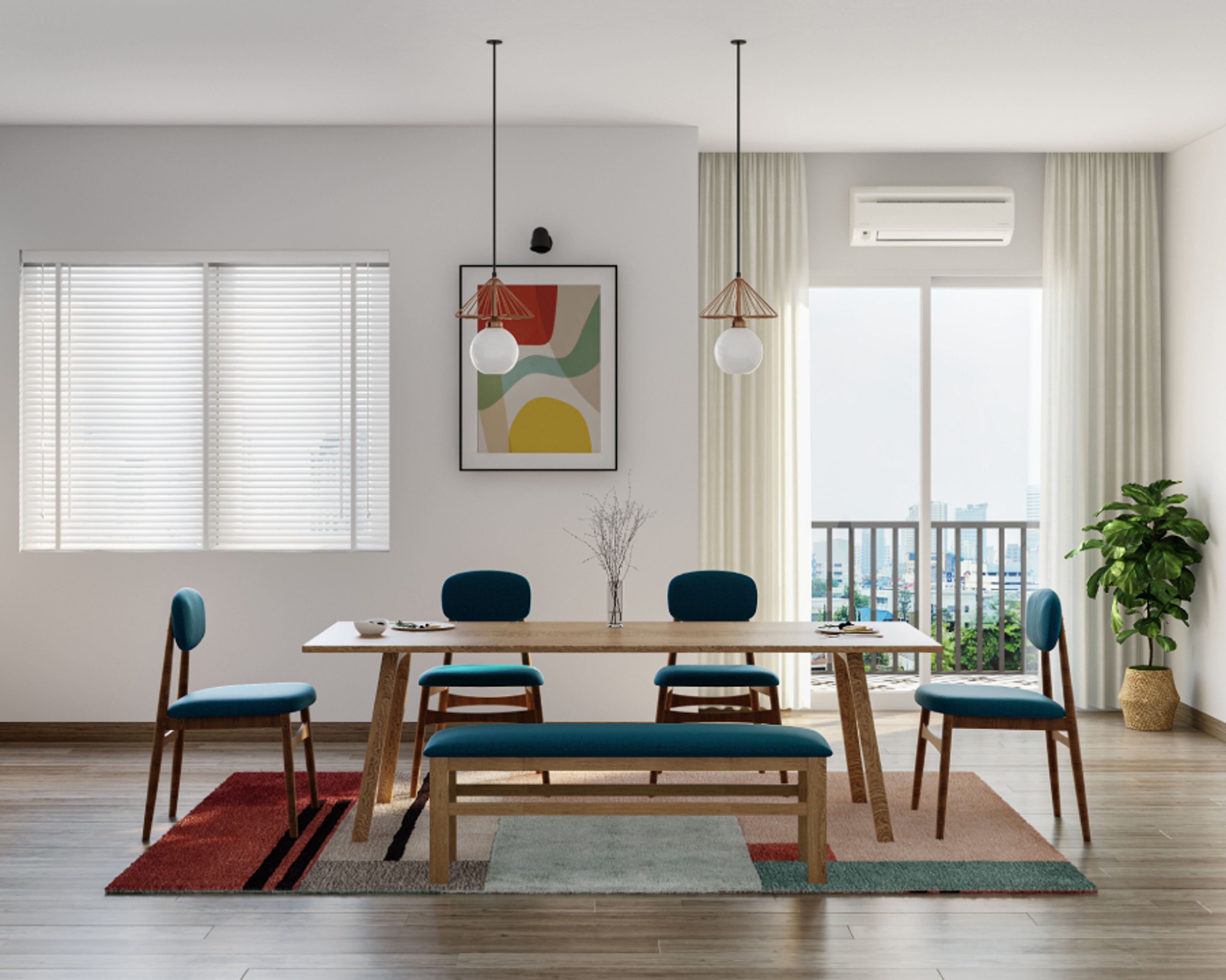 Contemporary Light Grey Wall Paint Design With Wall Frames