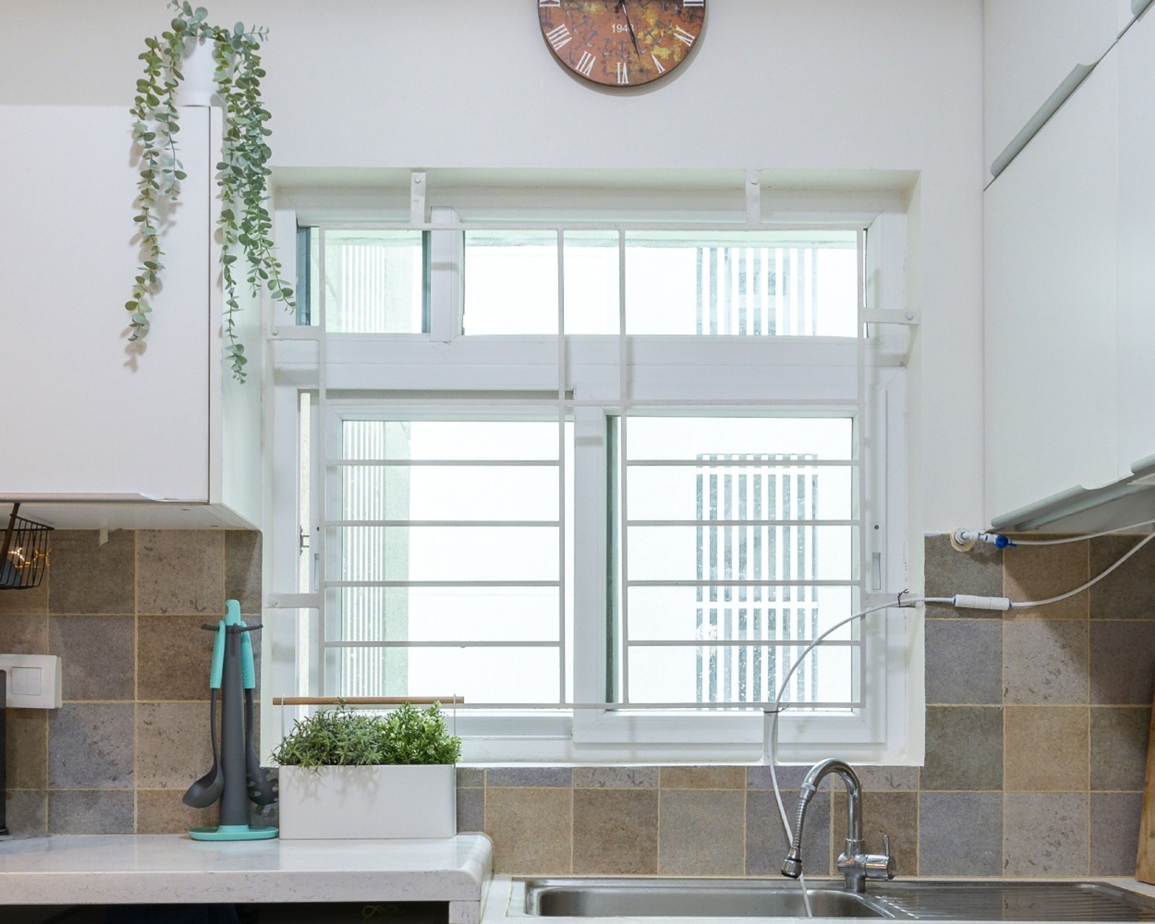 Modern UPVC Sliding Window Design For Kitchens