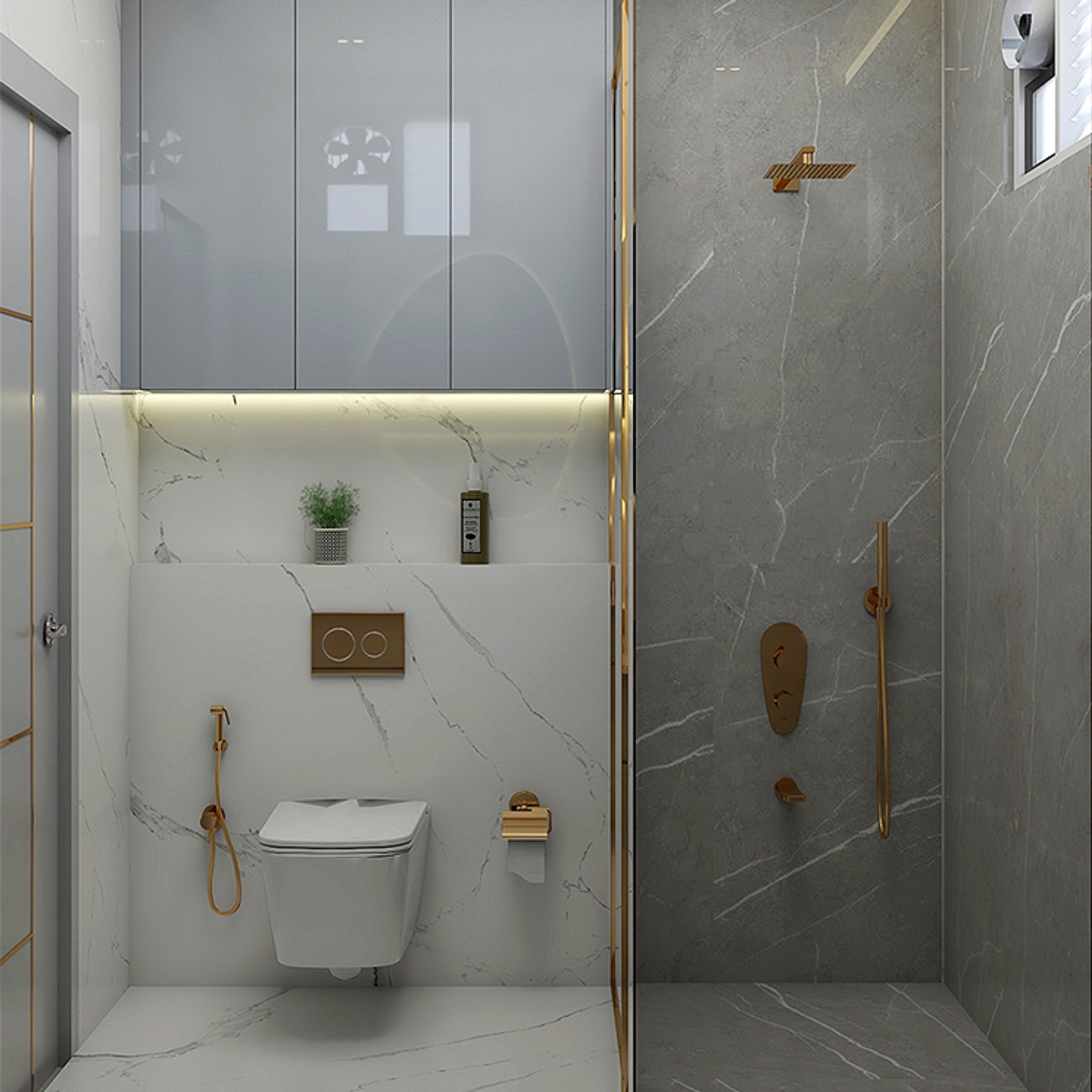 Contemporary Bathroom Design - Livspace