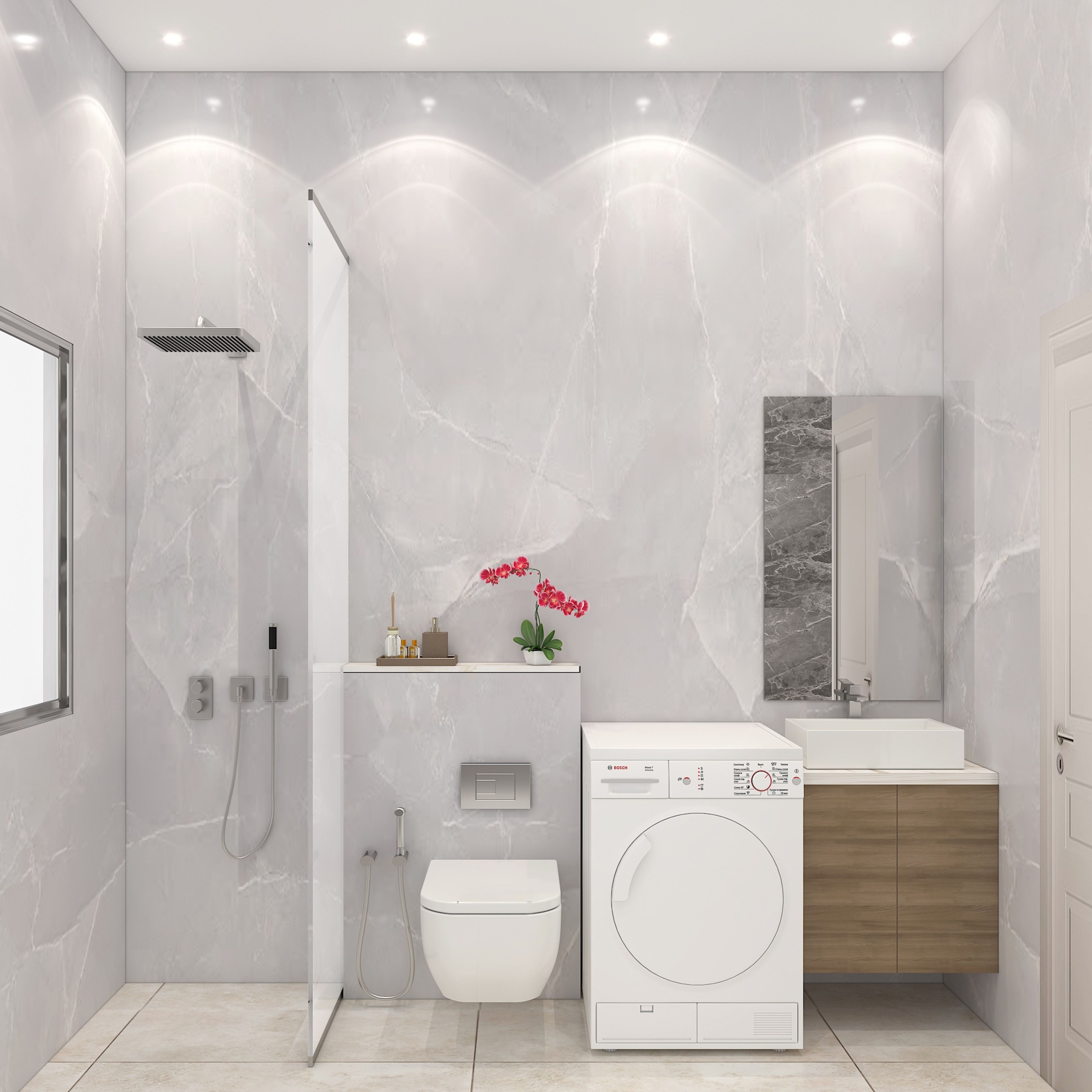 Modern Bathroom Design - Livspace