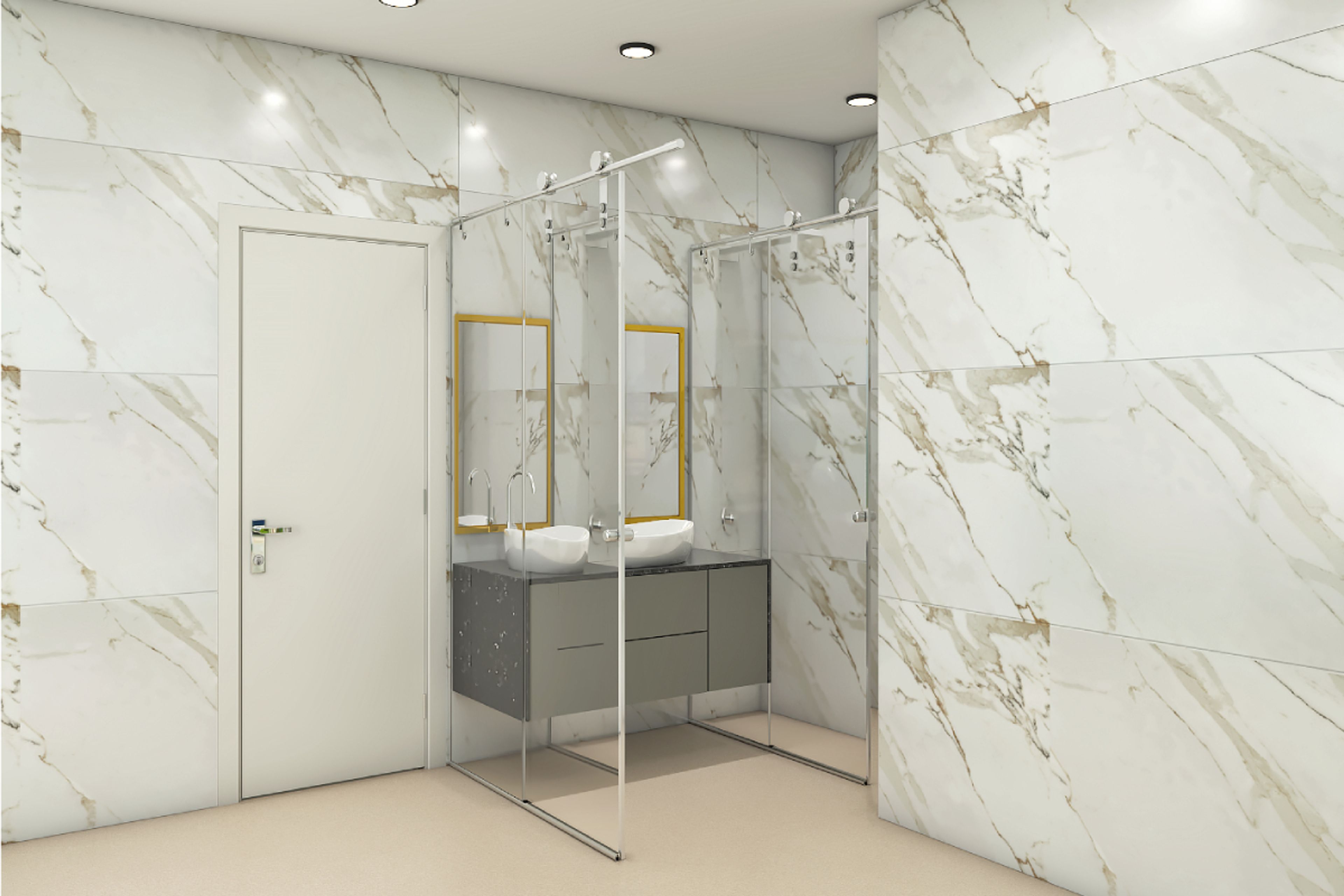 Modern Bathroom Design - Livspace