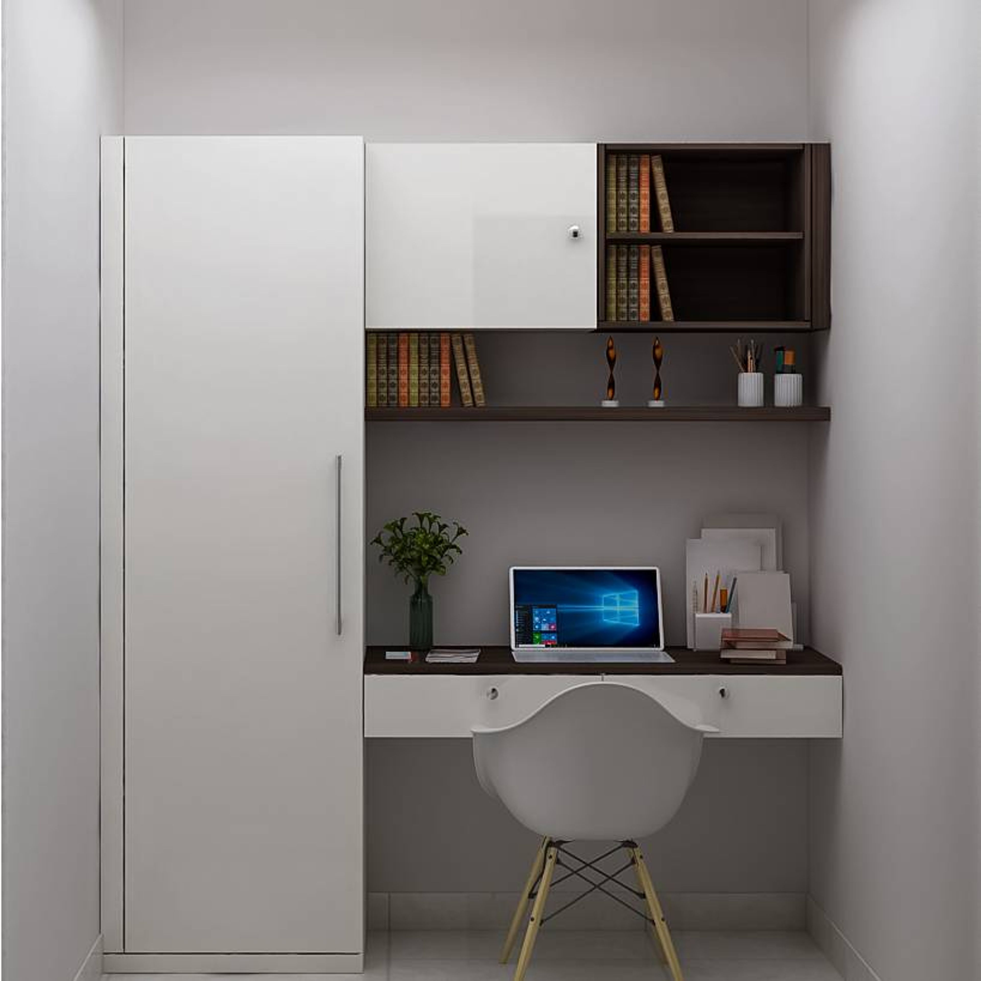 Low-Maintenance Modern Study Room Design
