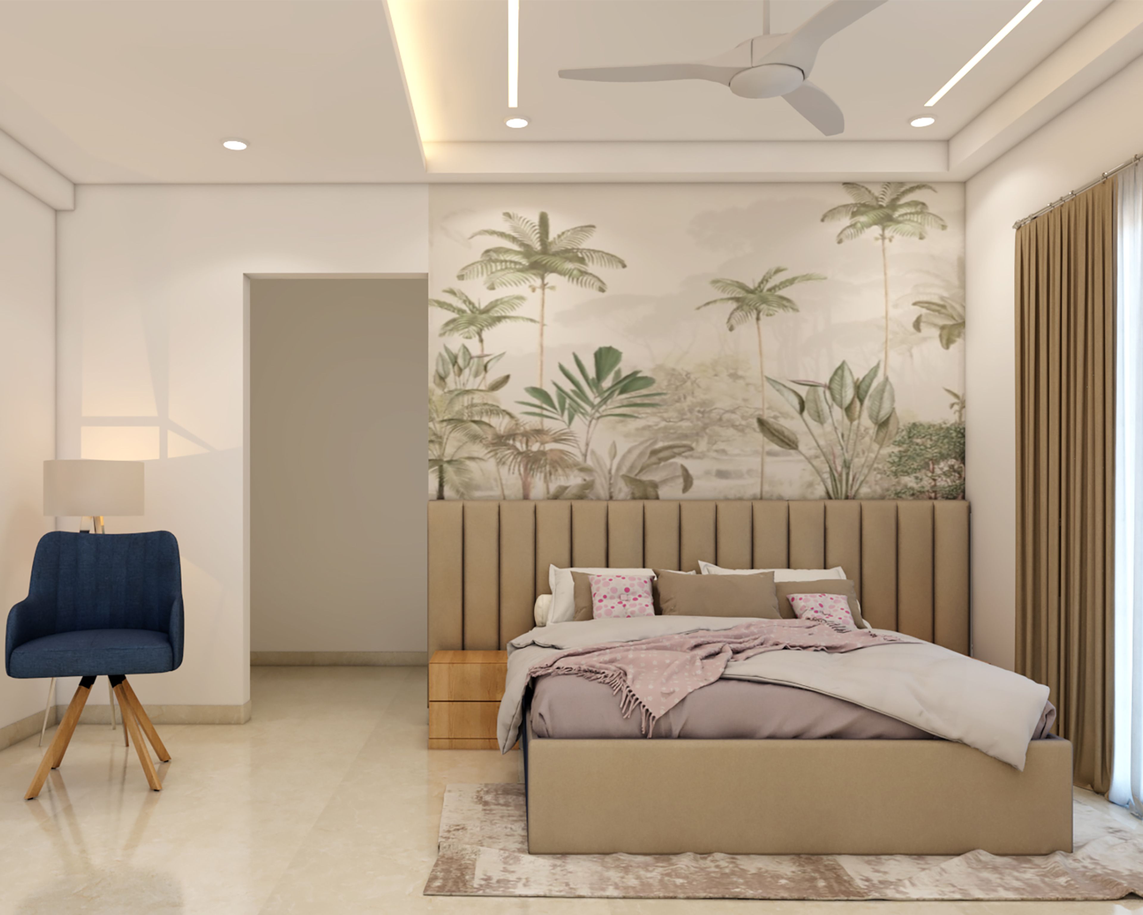 Contemporary Kid's Room Design With An Earthy Colour Palette