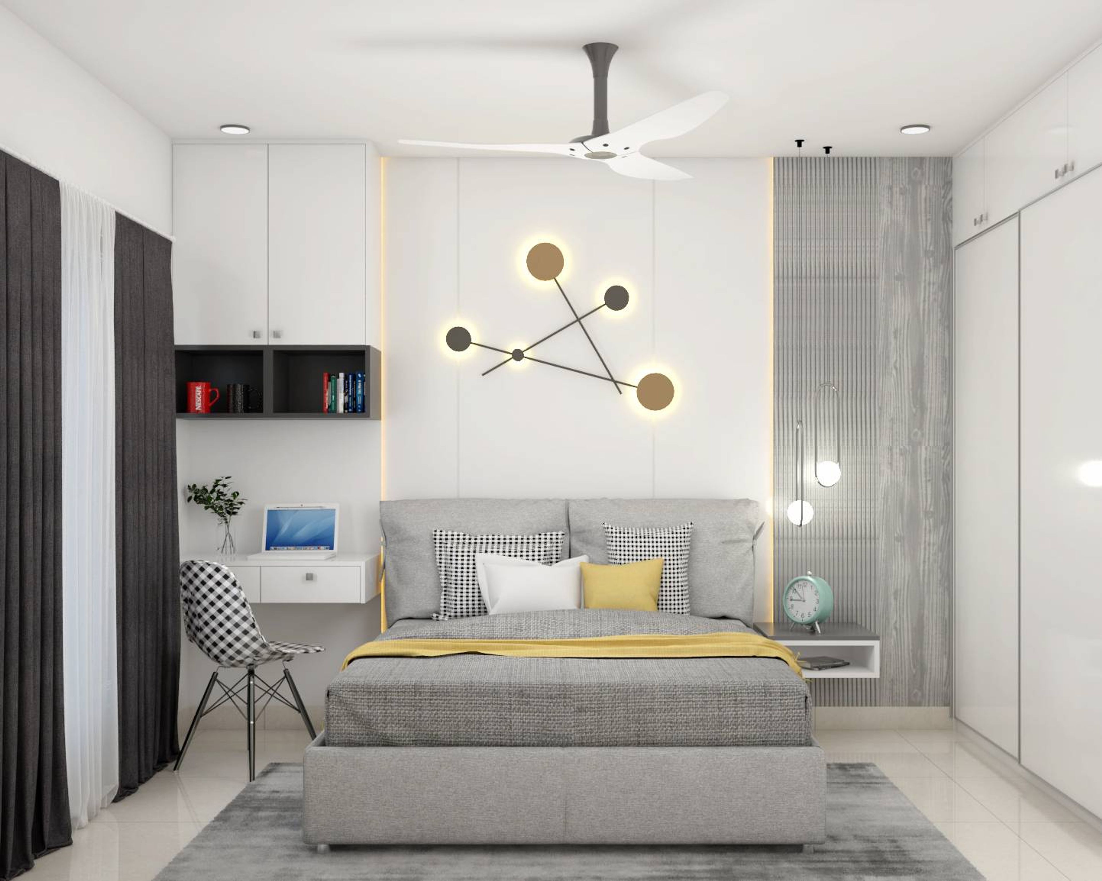 "Modern Boys Room Design "