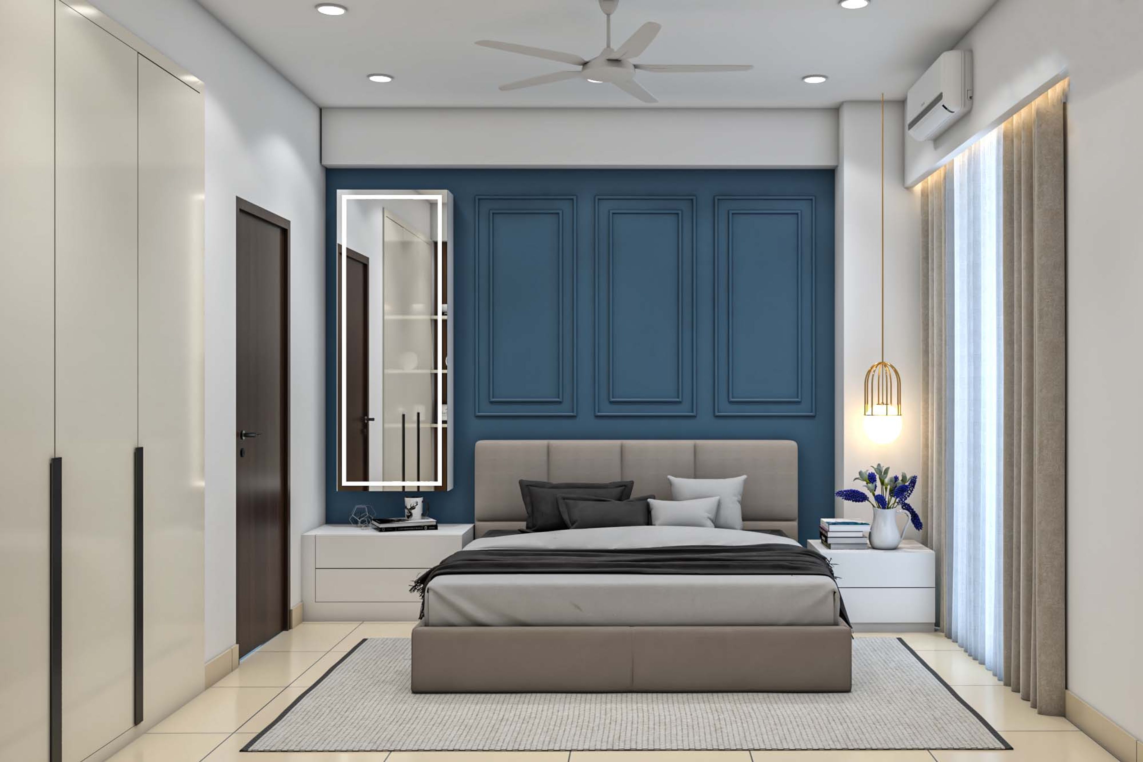 Guest Bedroom Design With A Queen Size Bed