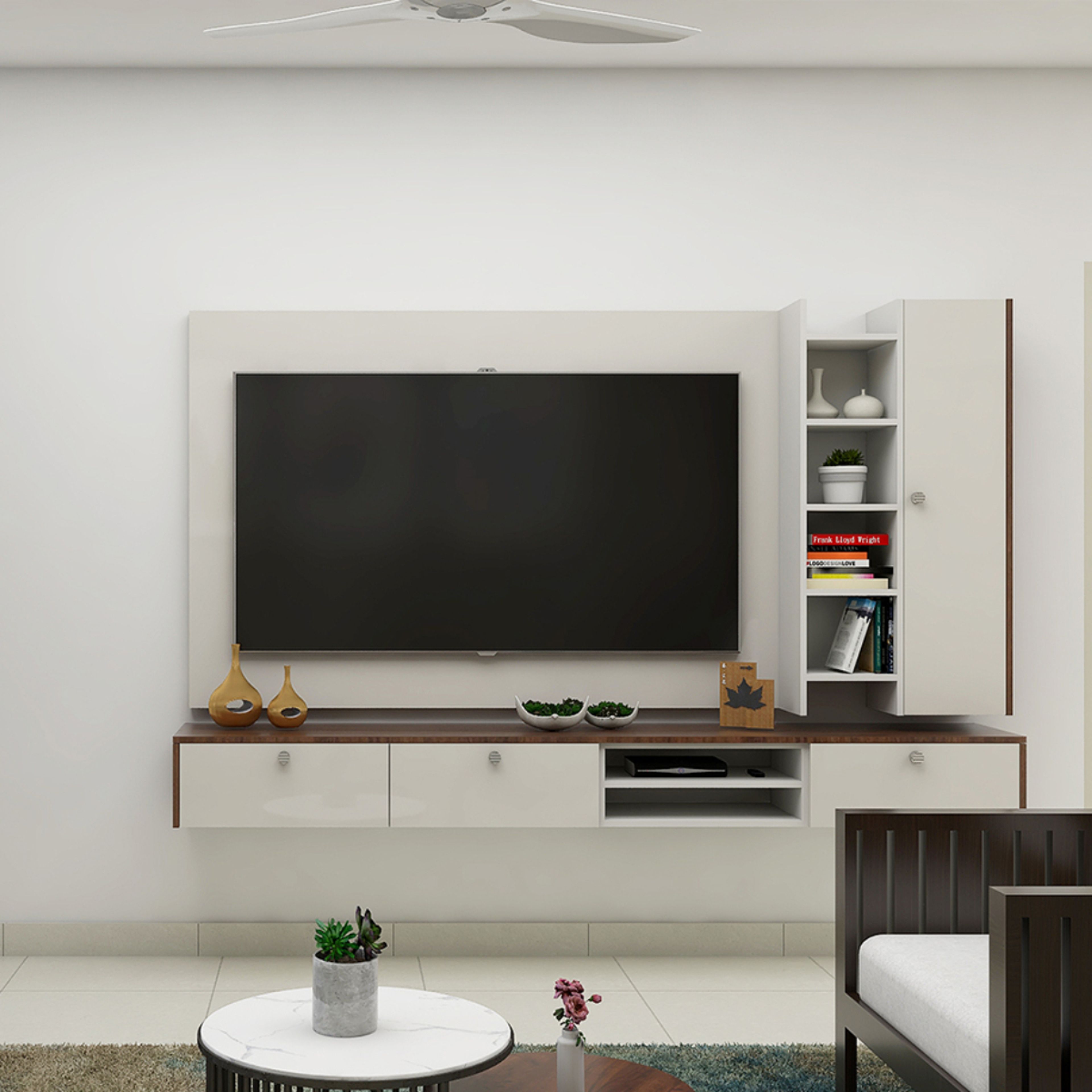 Wall-Mounted Modern TV Unit - TV Unit Design