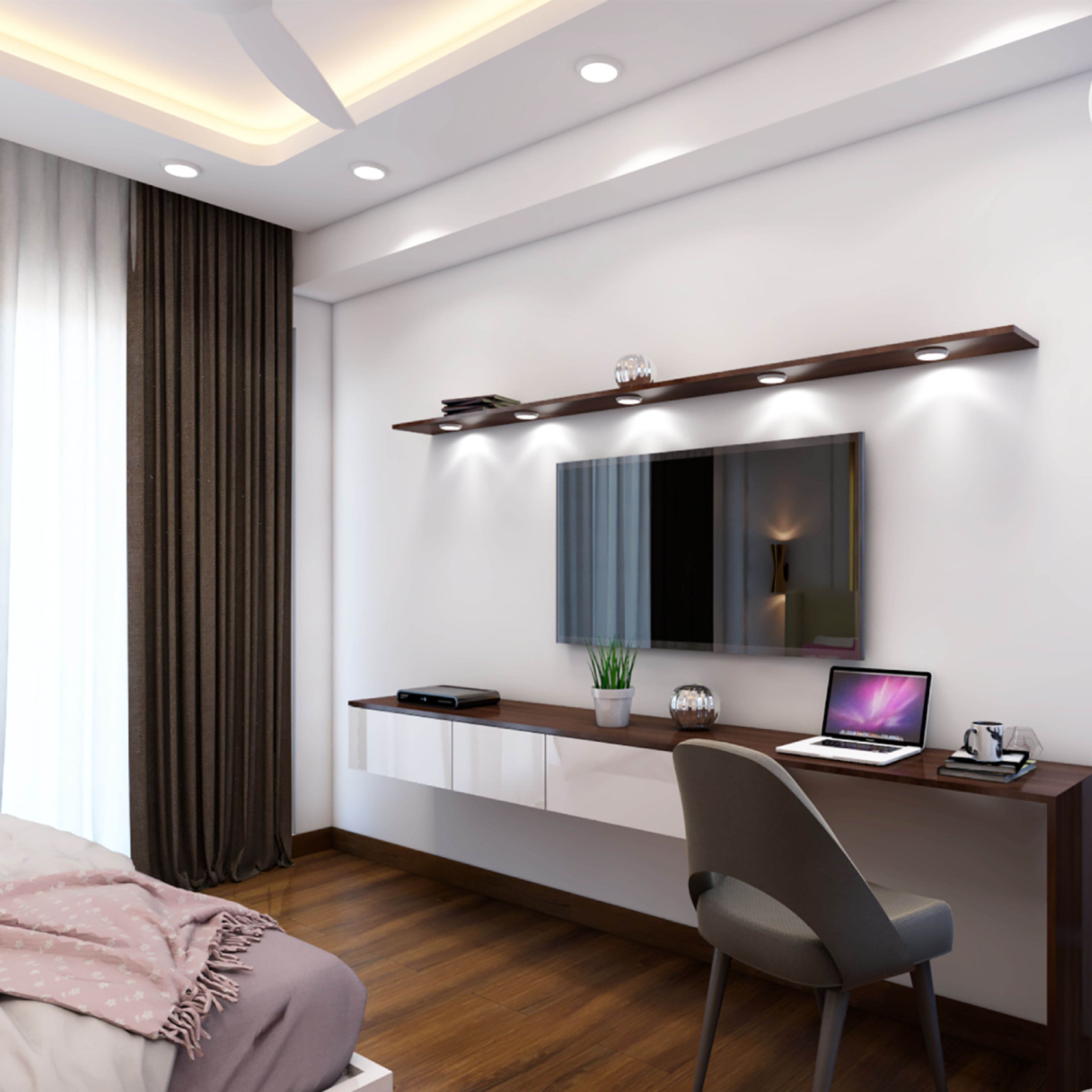 Sleek TV Unit Design - Livspace