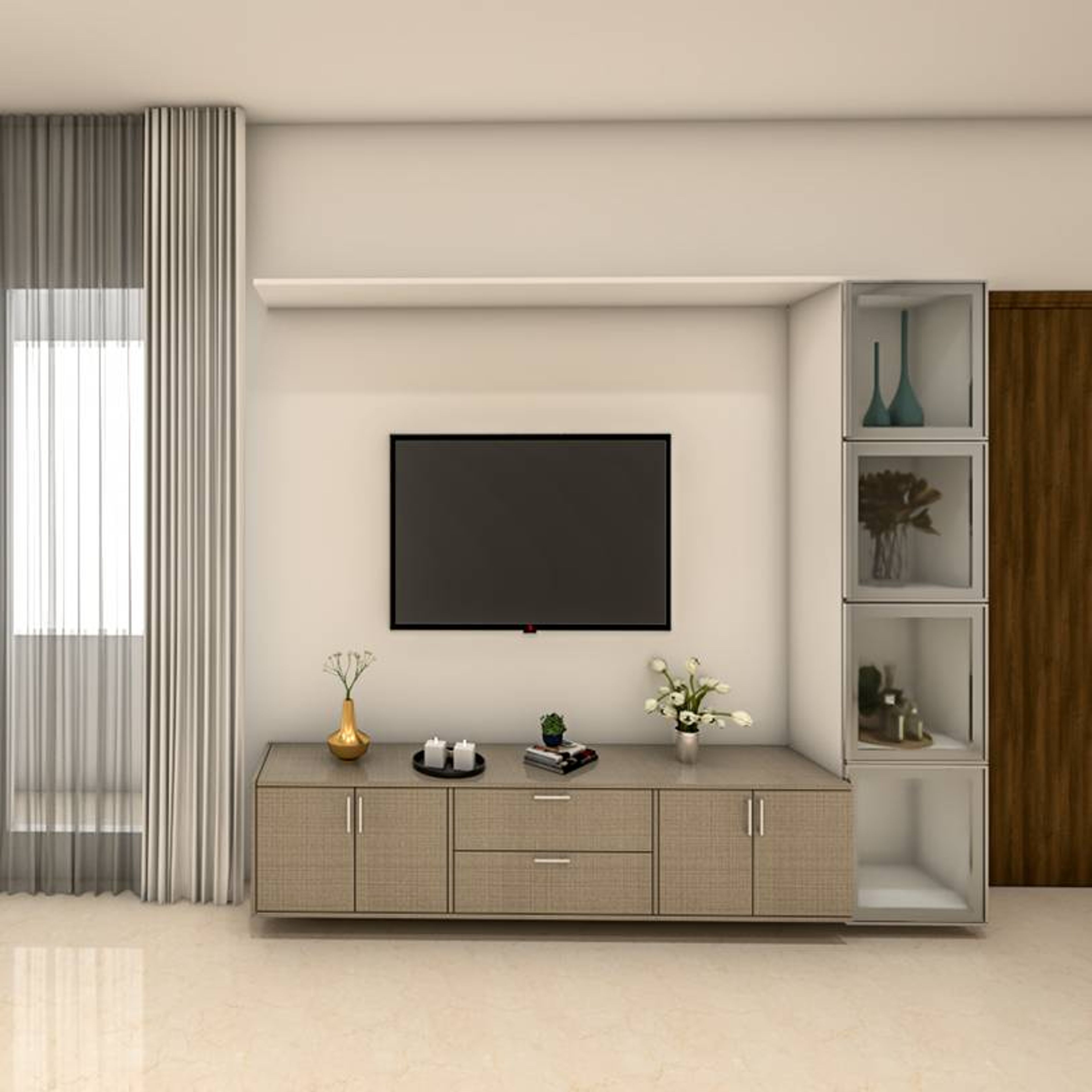 36-Inch Spacious TV Unit - Livspace