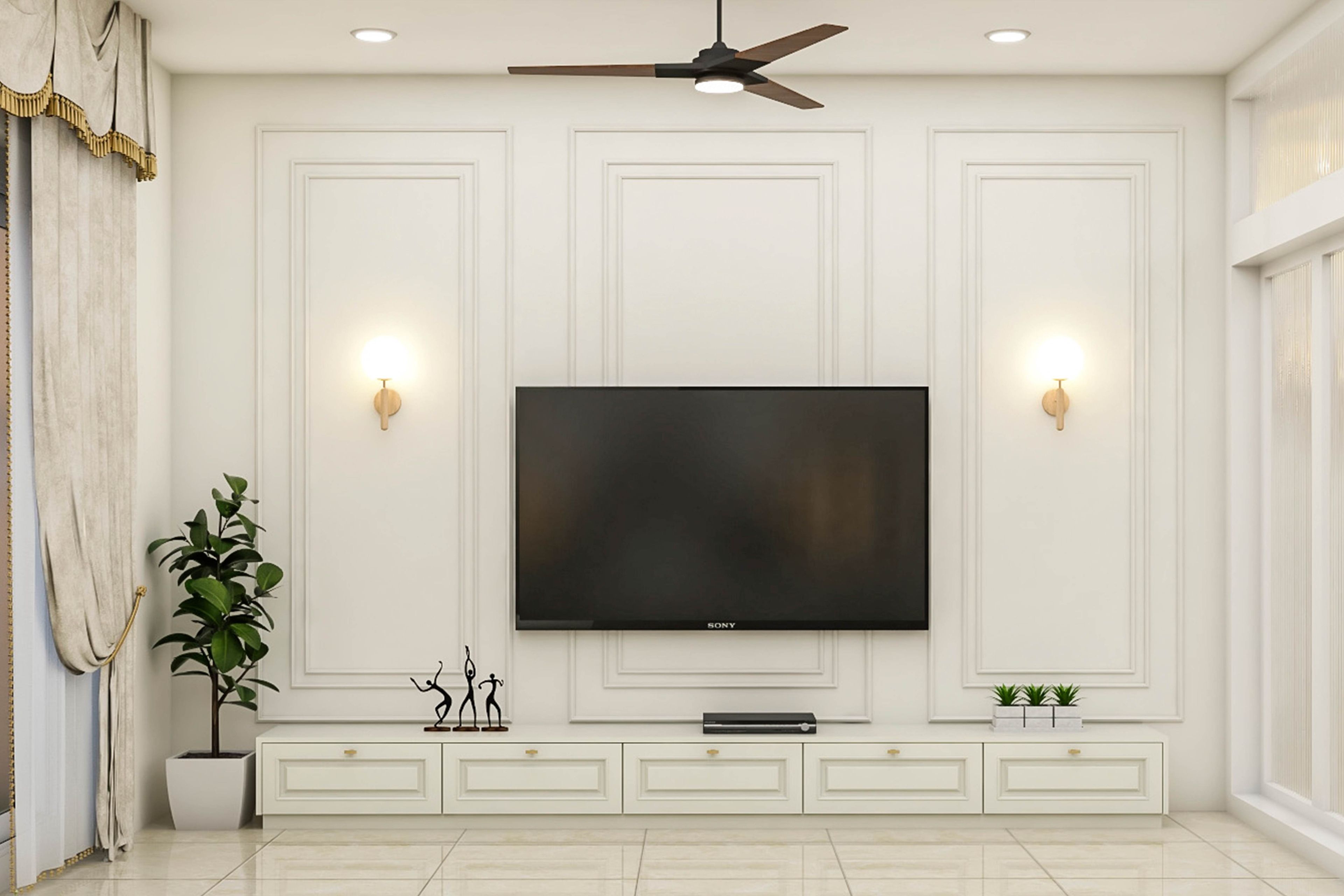 Floor-Mounted TV Unit - Livspace