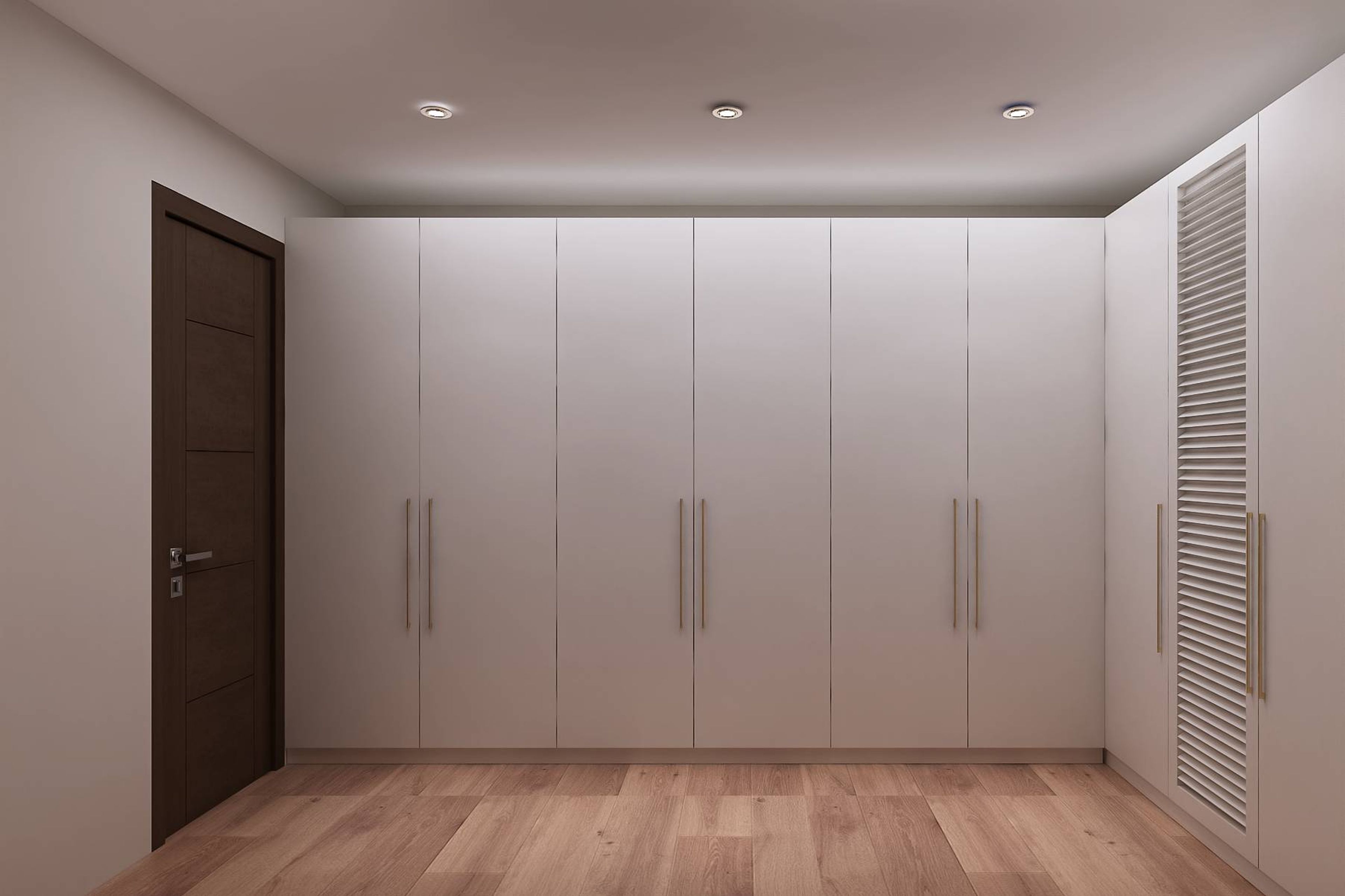 11-Door Swing Wardrobe Design